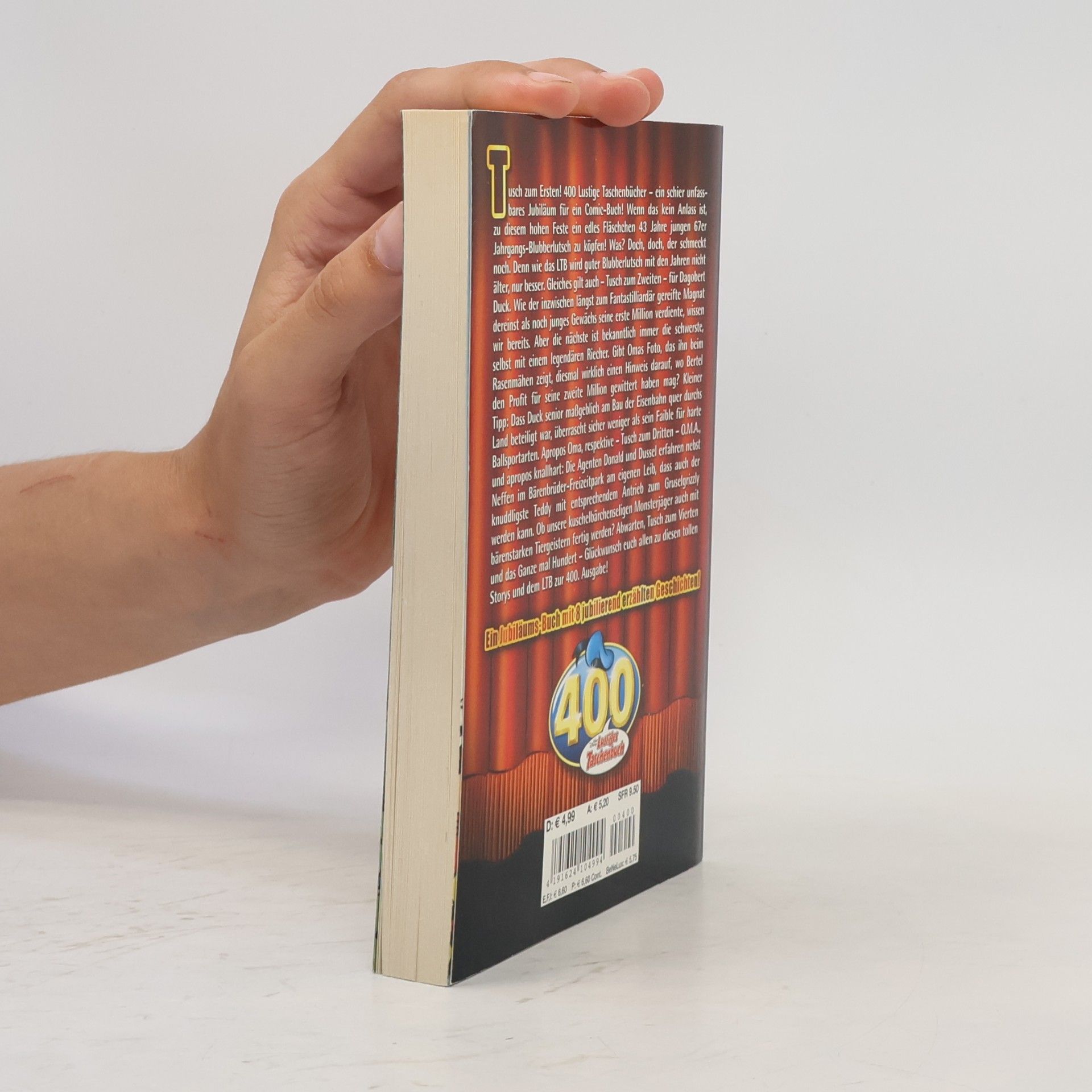 Walt Disney Lustiges Taschenbuch 400. Jubiläumsausgabe