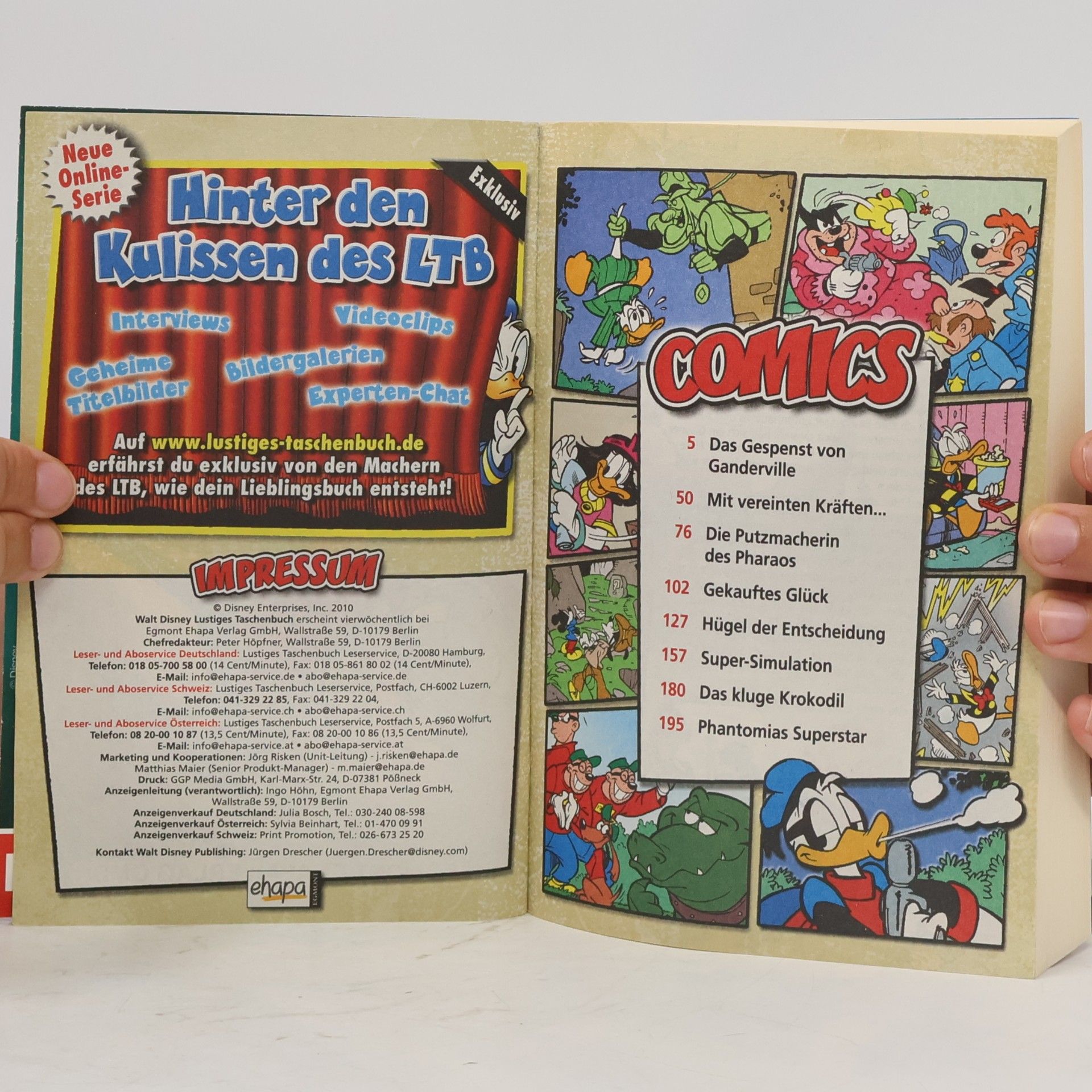 Walt Disney Lustiges Taschenbuch, 398: Phantomias Superstar!