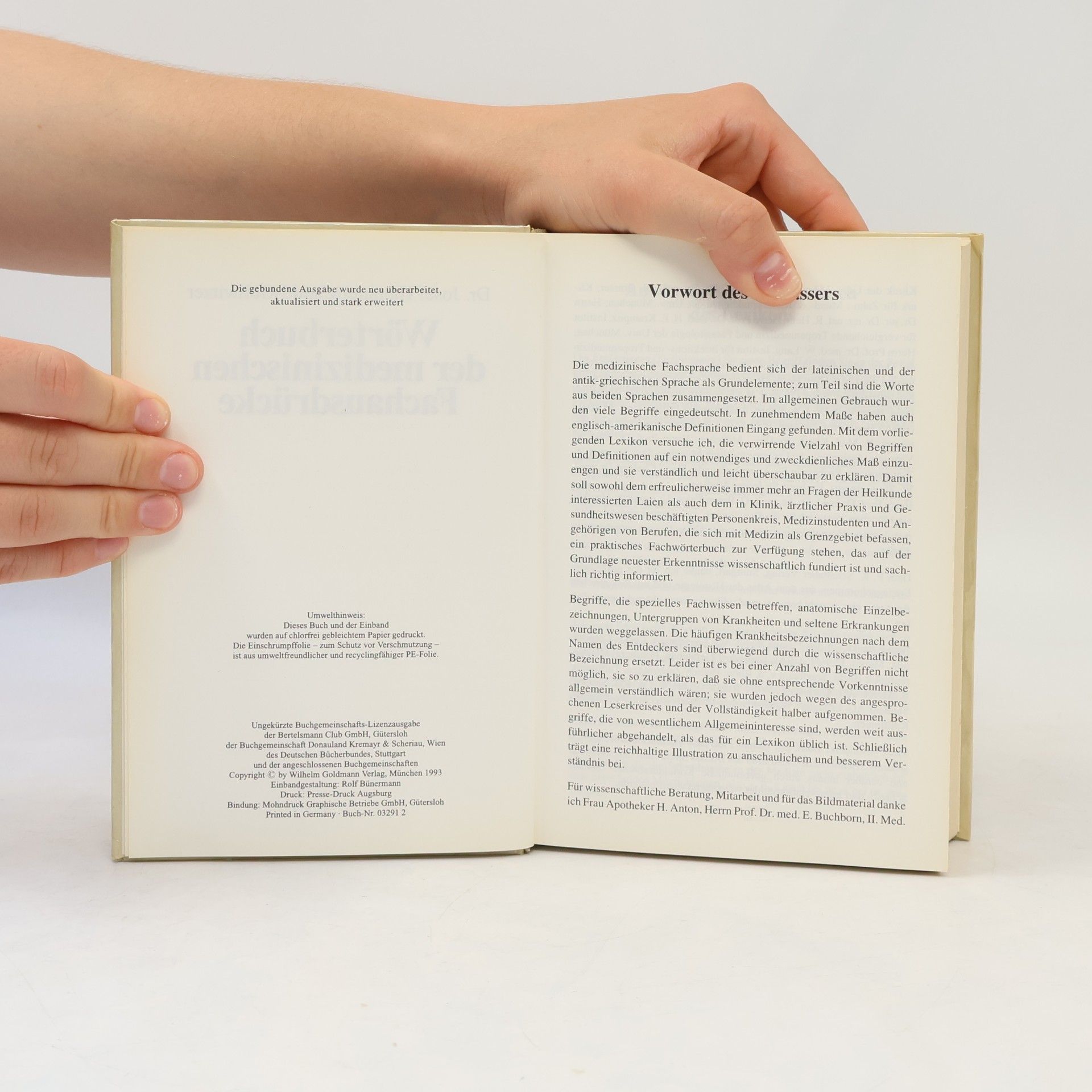 Josef Hammerschmid Gollwitzer Wörterbuch der medizinischen Fachaudrücke