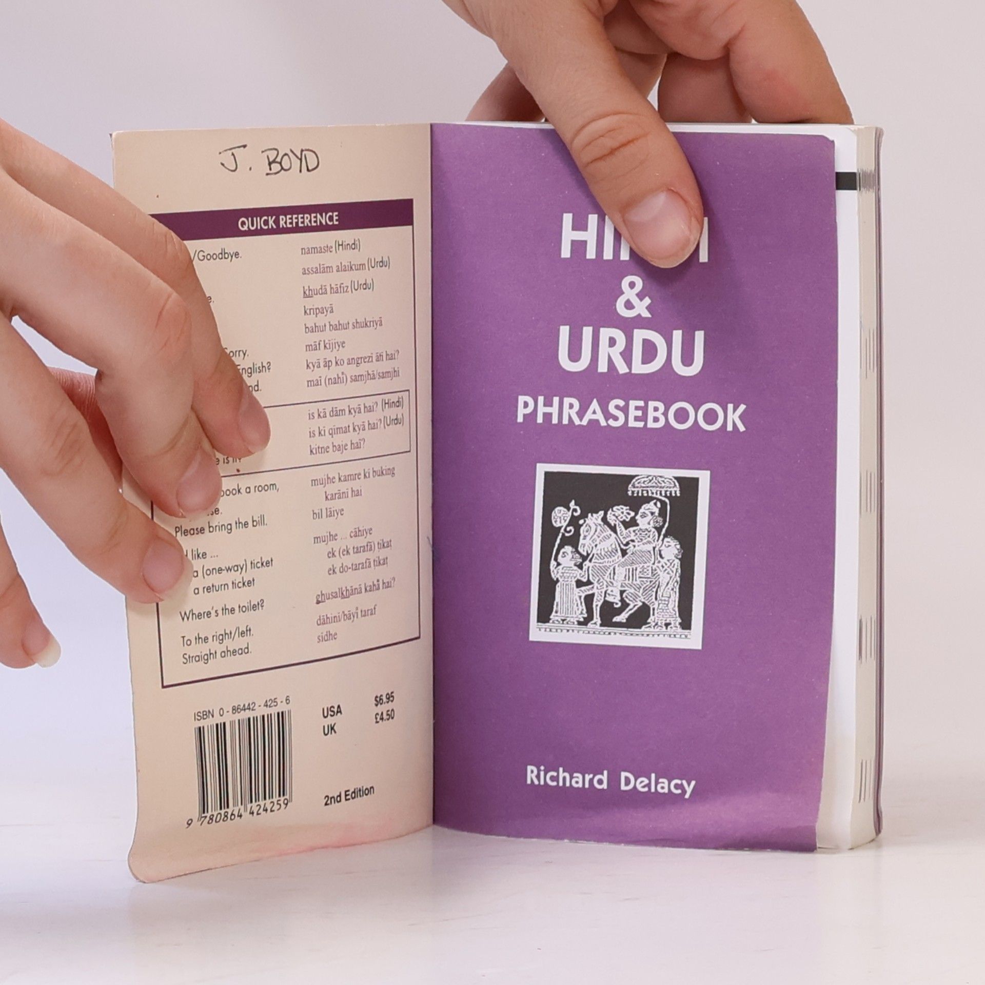 Richard Delacy Hindi & Urdu Phrasebook