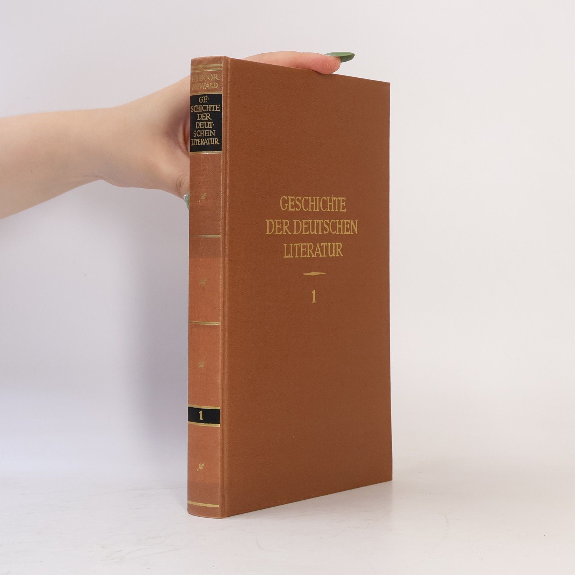 Geschichte der deutschen Literatur 1 (770-1170) Helmut de Boor