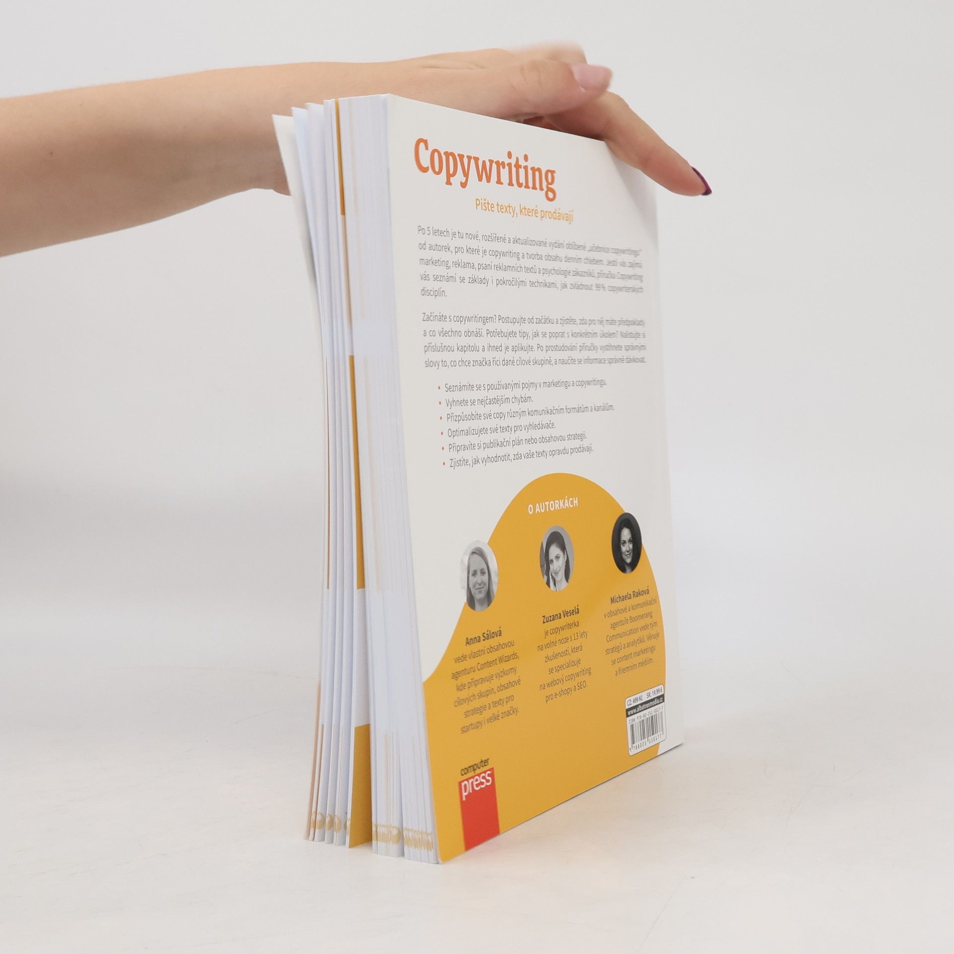 Anna Sálová Copywriting: Pište texty, které prodávají