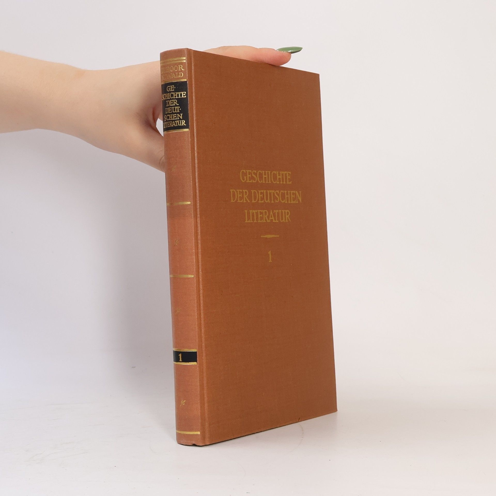 Geschichte der deutschen Literatur 1 (770-1170)