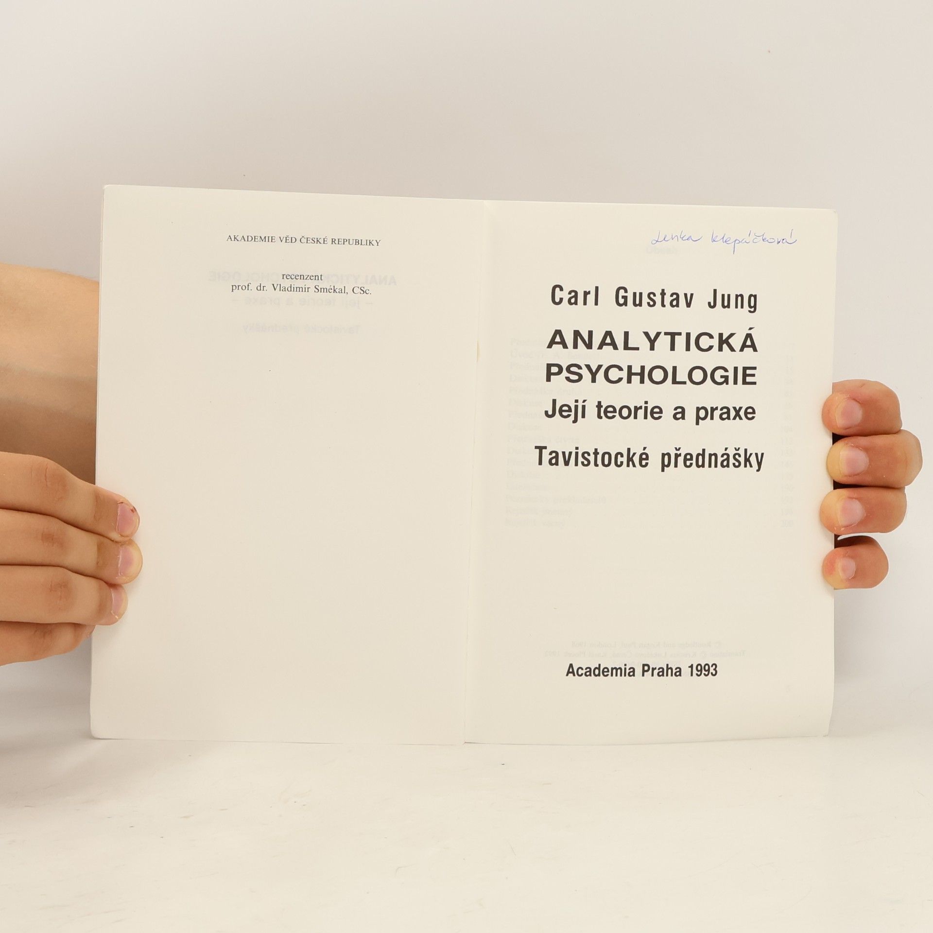 Carl Jung Analytická psychologie: Její teorie a praxe: Tavistocké přednášky