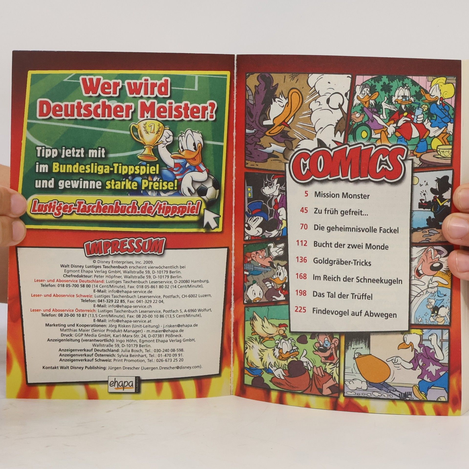Walt Disney Lustiges Taschenbuch 393. Mission monster