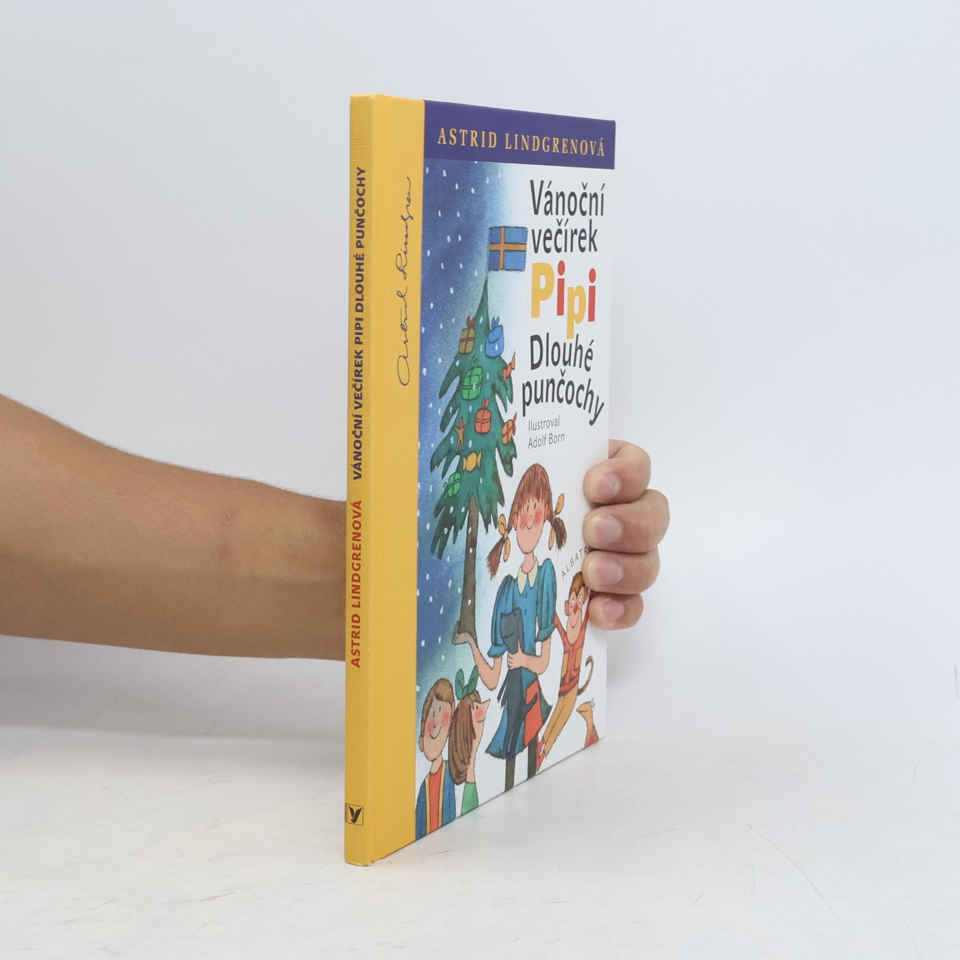 Astrid Lindgren Vánoční večírek Pipi Dlouhé punčochy