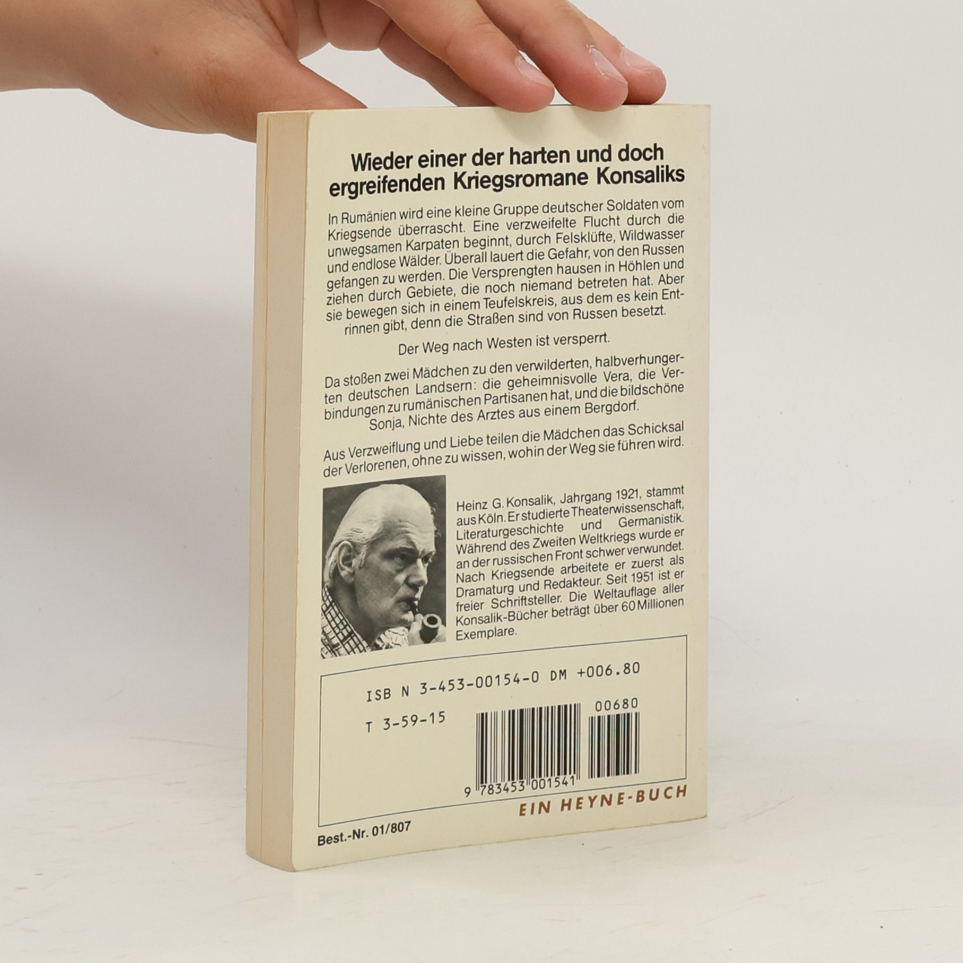 Heinz G. Konsalik Der letzte Karpatenwolf