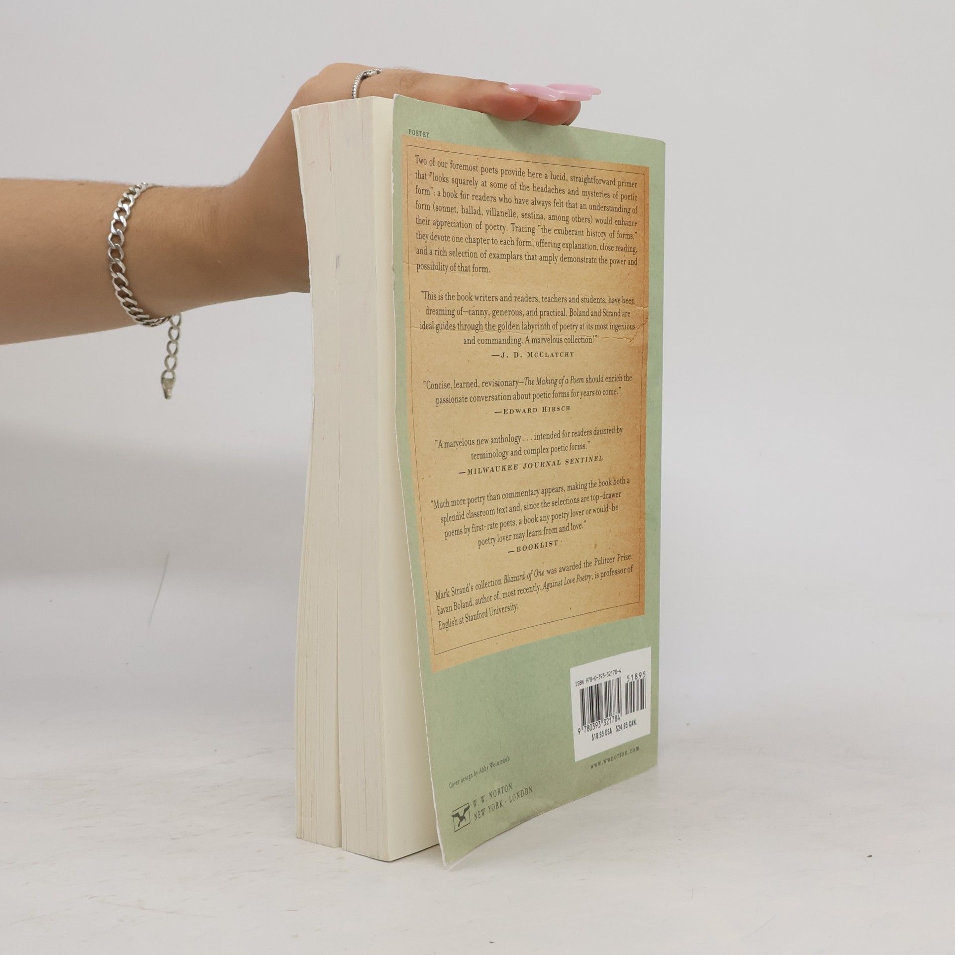 Eavan Boland The Making of a Poem