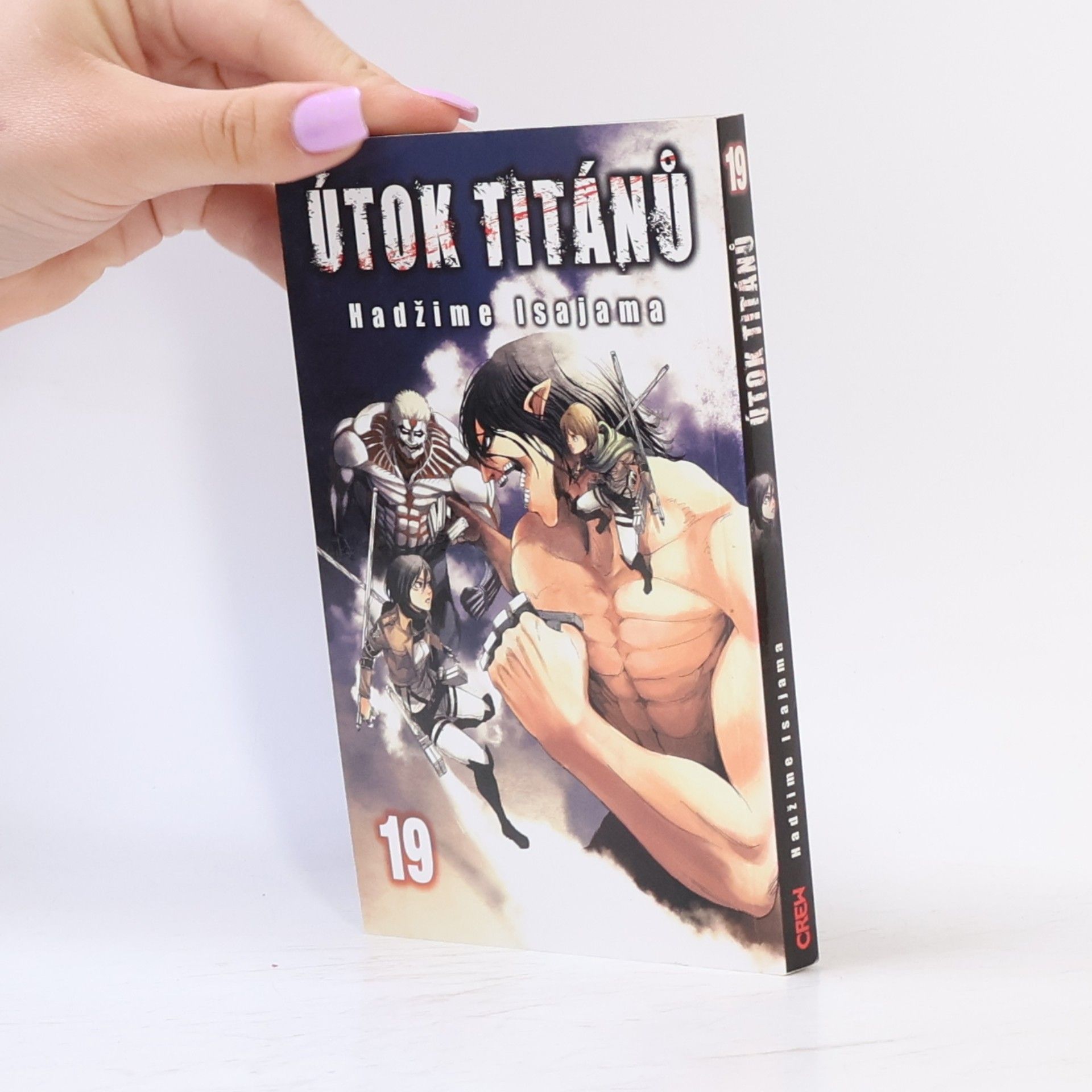 Hajime Isayama Útok titánů 19