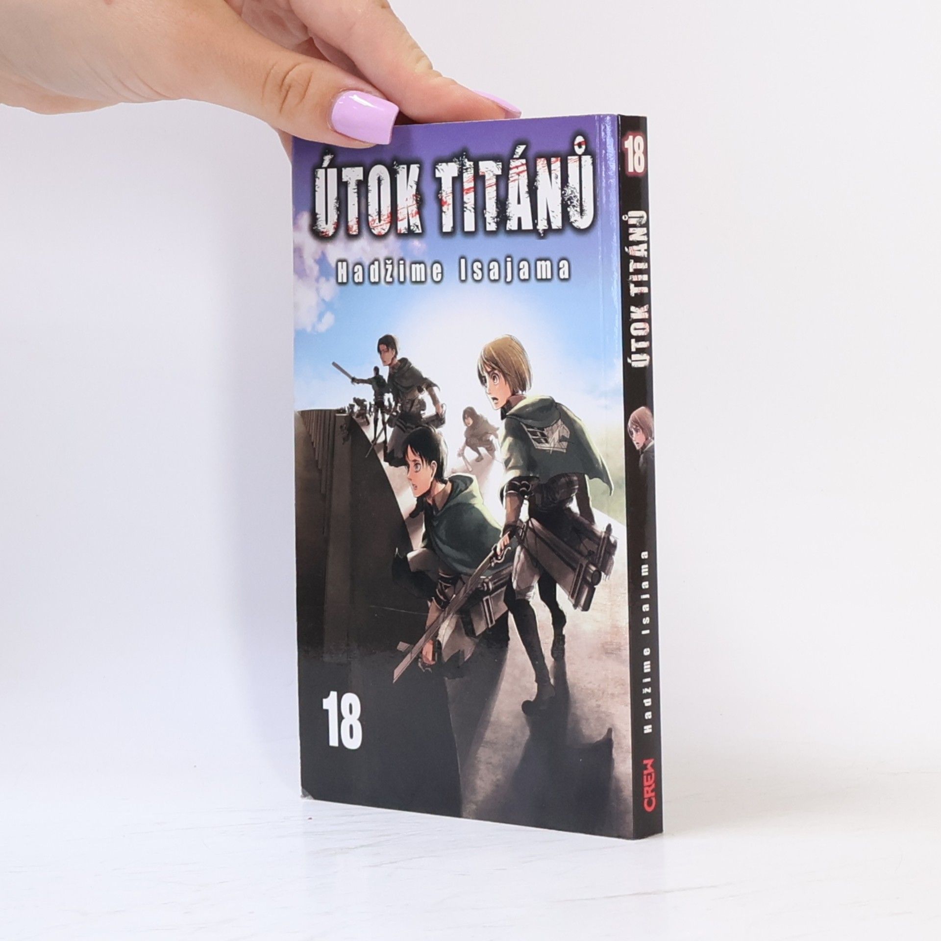 Hajime Isayama Útok titánů 18