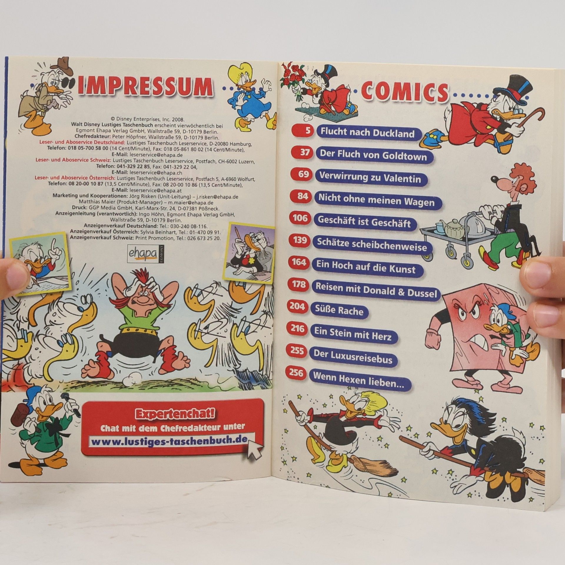 Walt Disney Lustiges Taschenbuch 373. Flucht nach Duckland