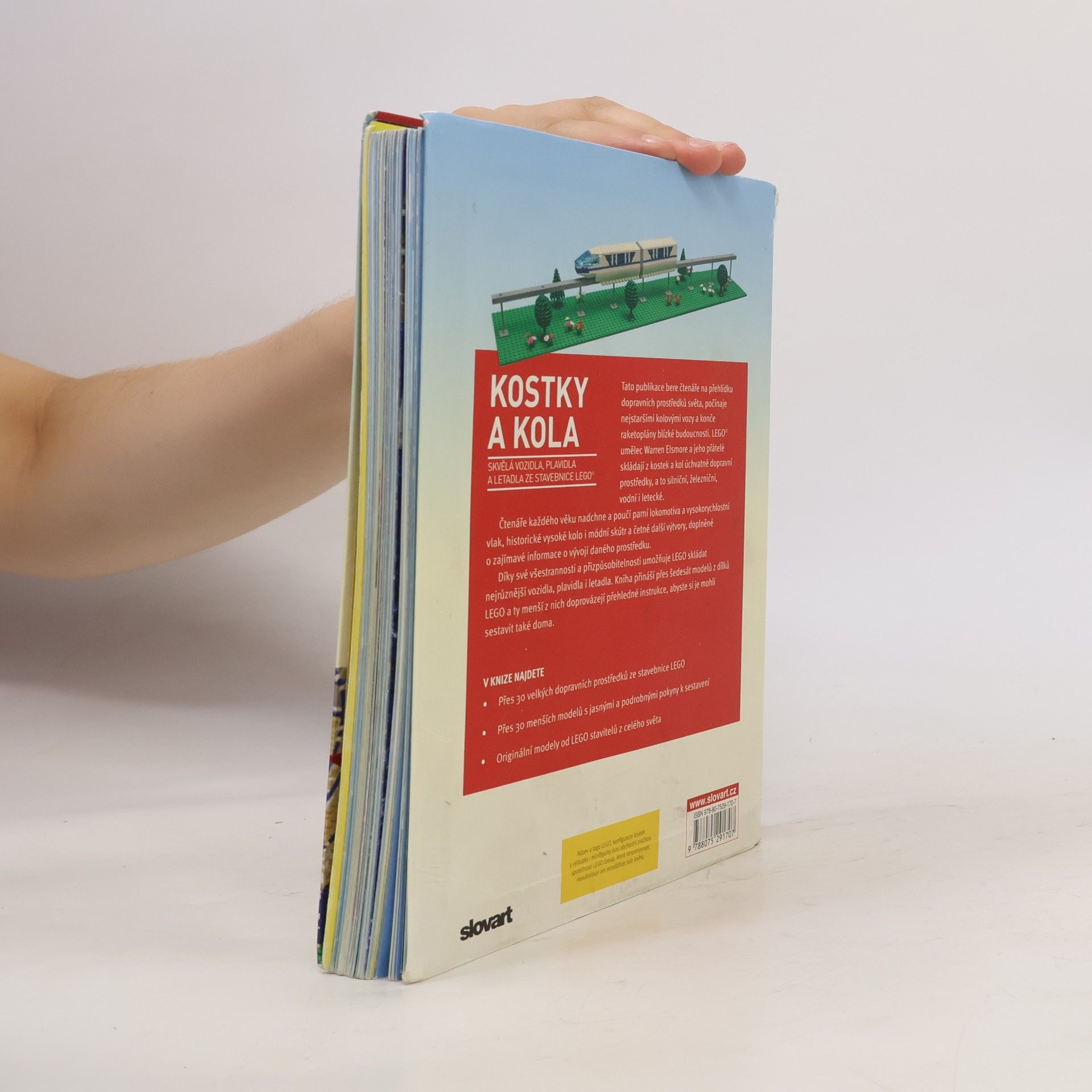 Waren Elsmore Kostky a kola: Skvělá vozidla, plavidla a letadla ze stavebnice LEGO®