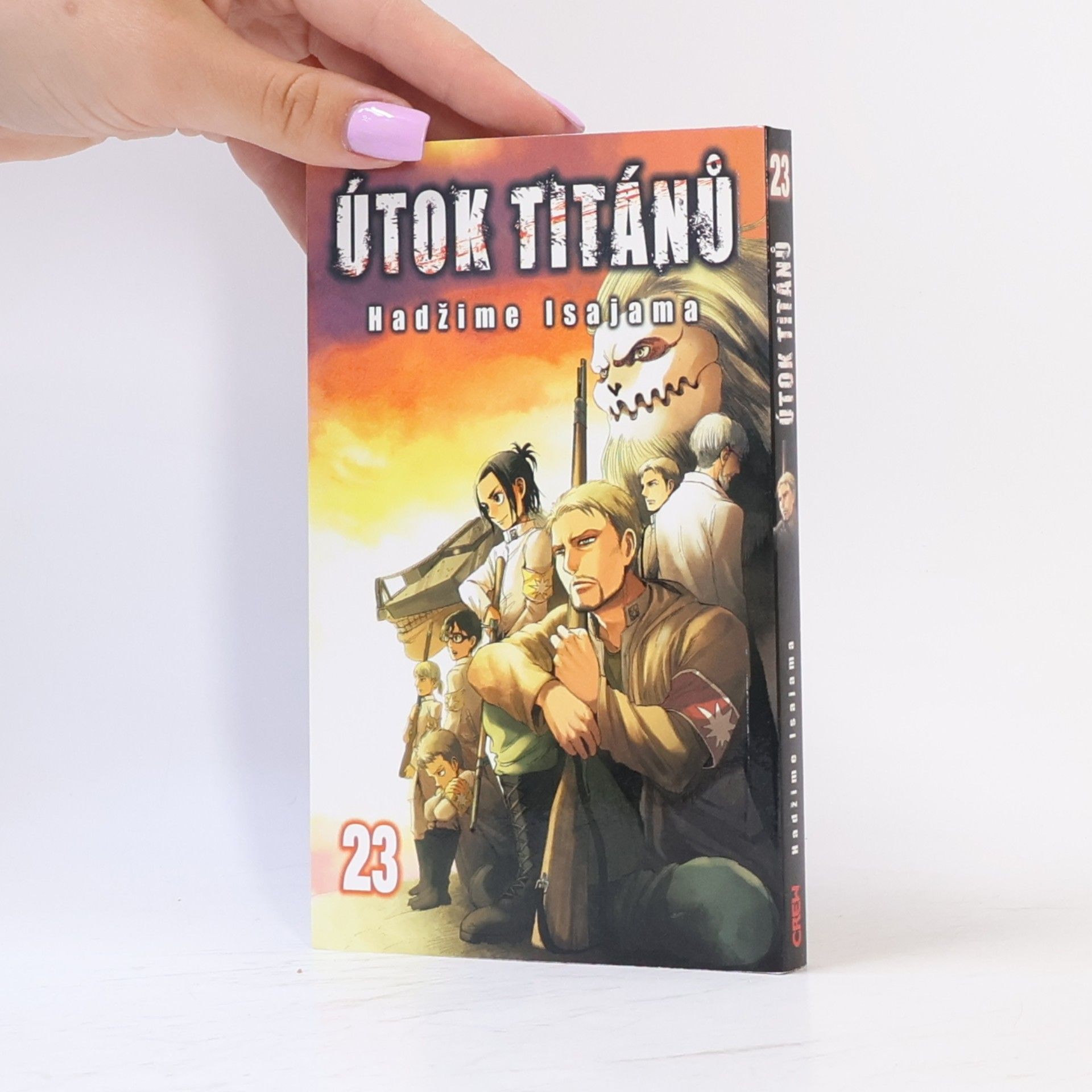 Hajime Isayama Útok titánů 23