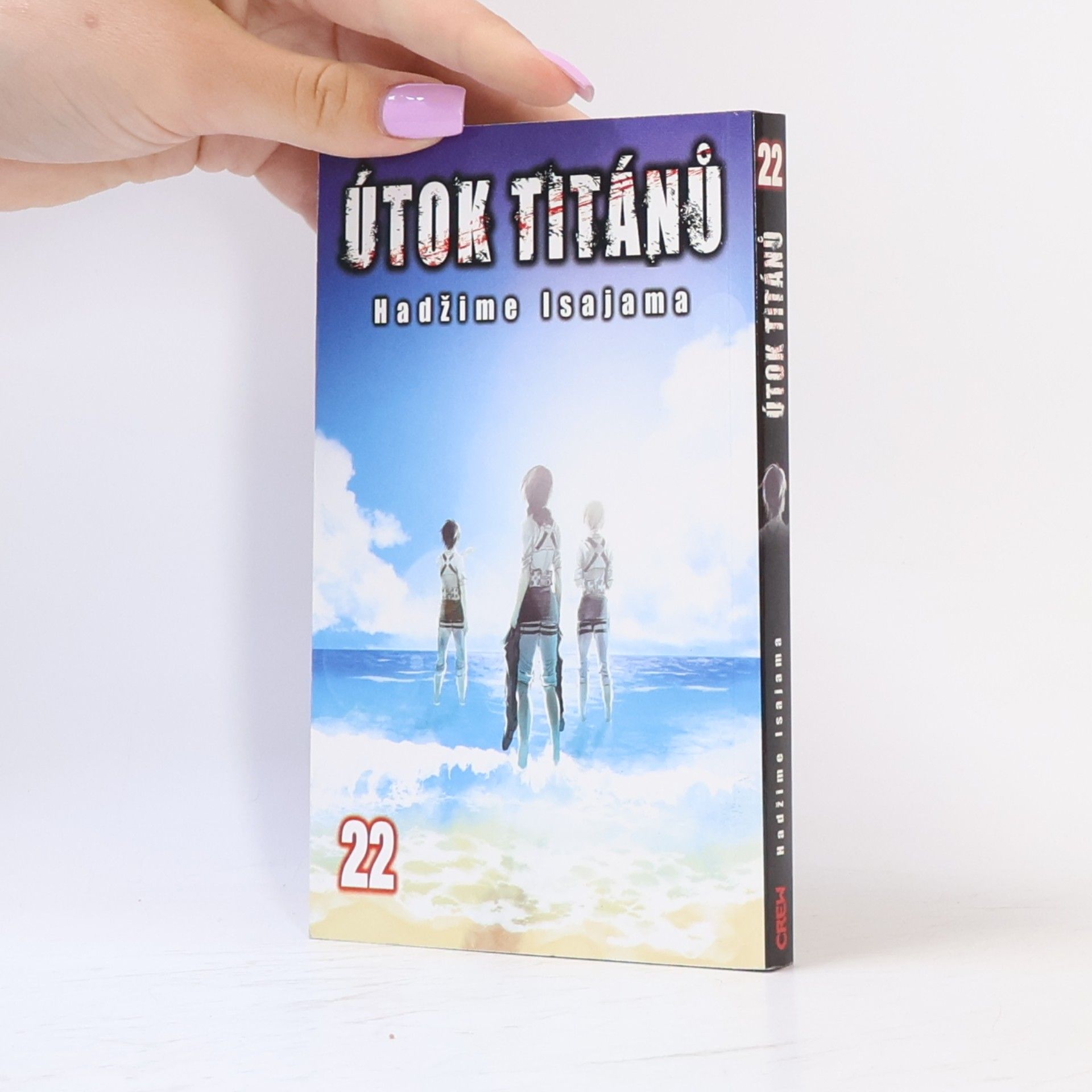 Hajime Isayama Útok titánů 22
