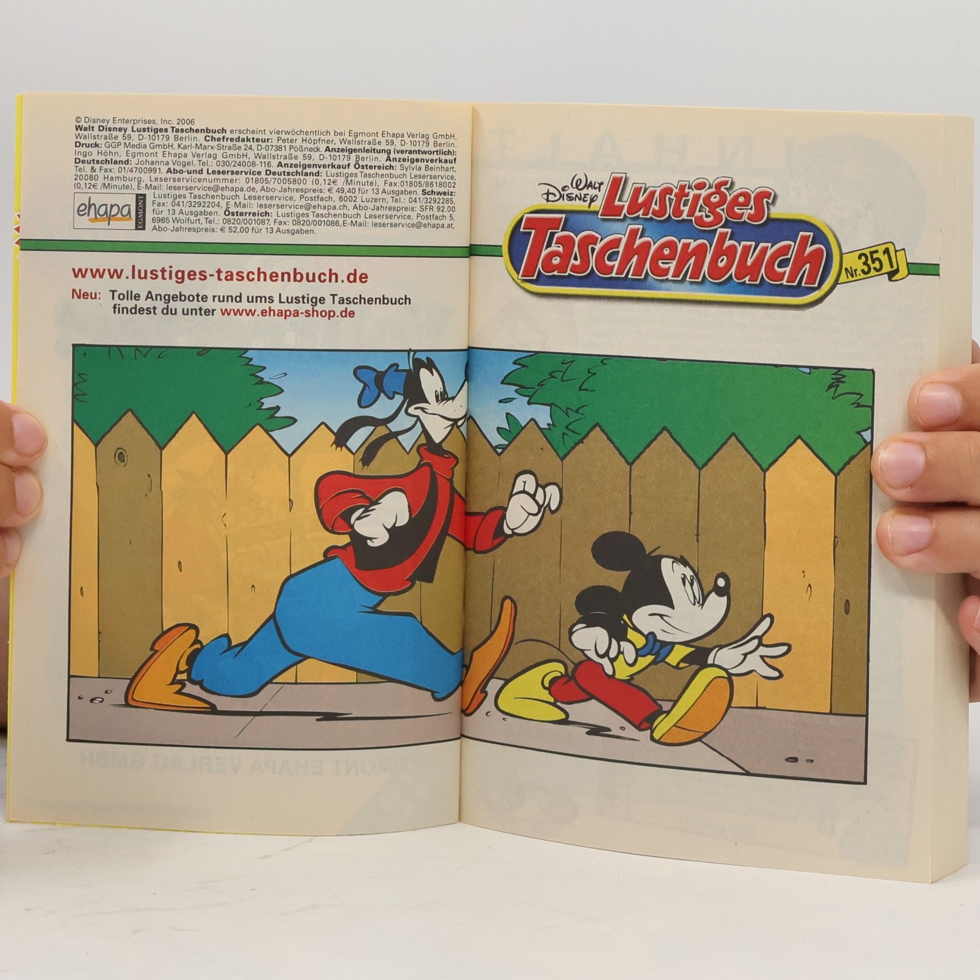 Walt Disney Lustiges Taschenbuch 351. Volltreffer!