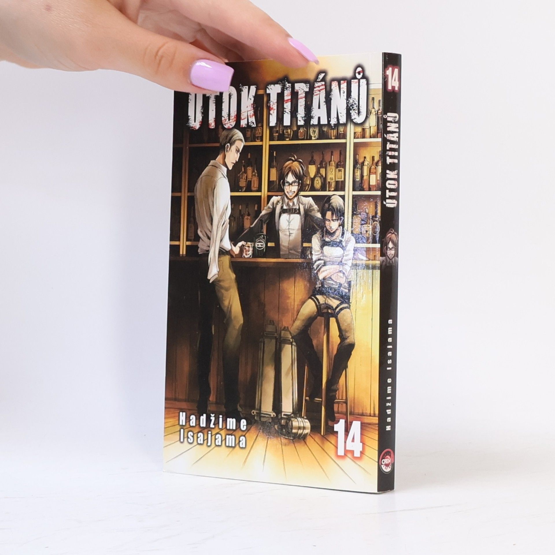 Hajime Isayama Útok titánů 14