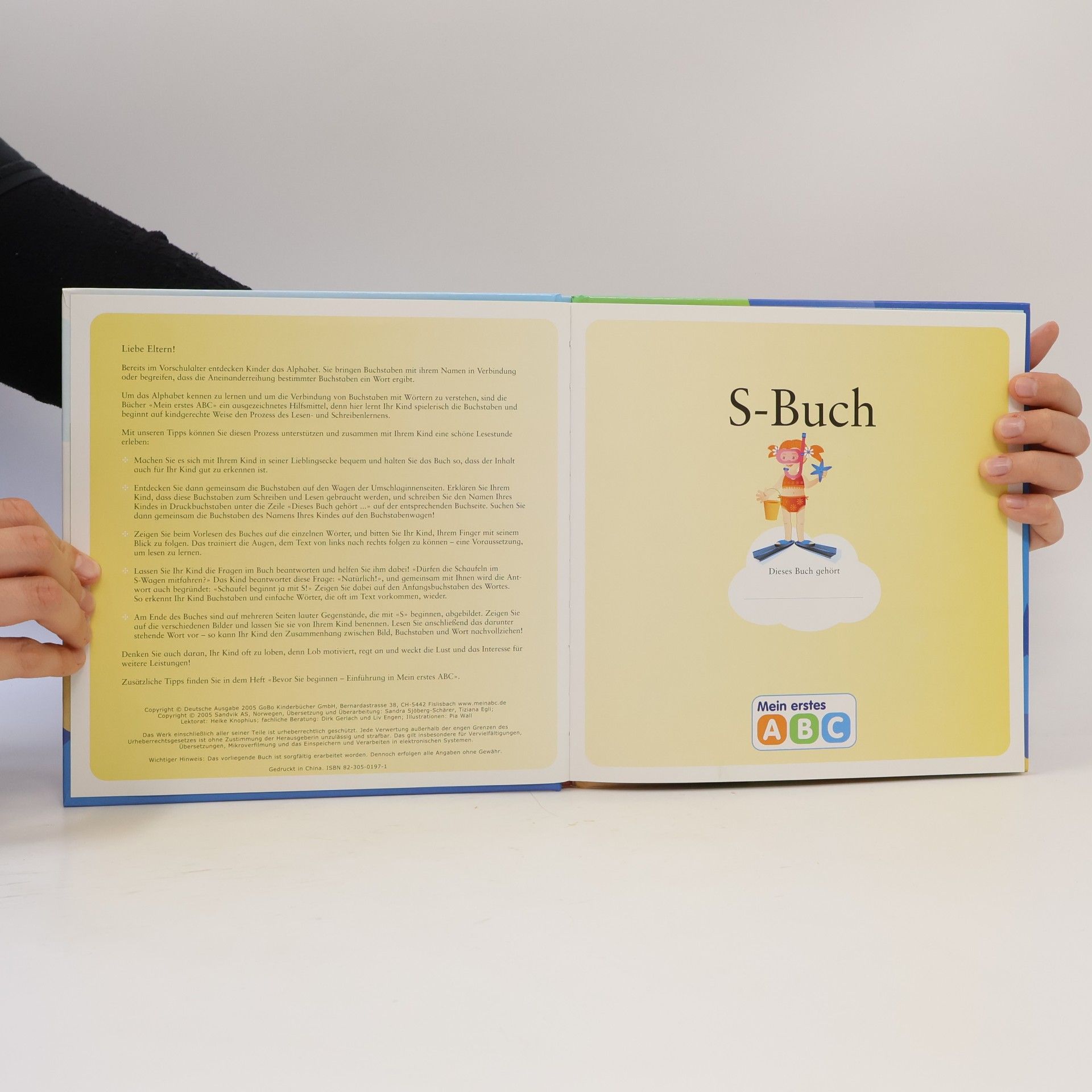 Sandra Sjöberg-Schärer Mein erstes ABC S-Buch