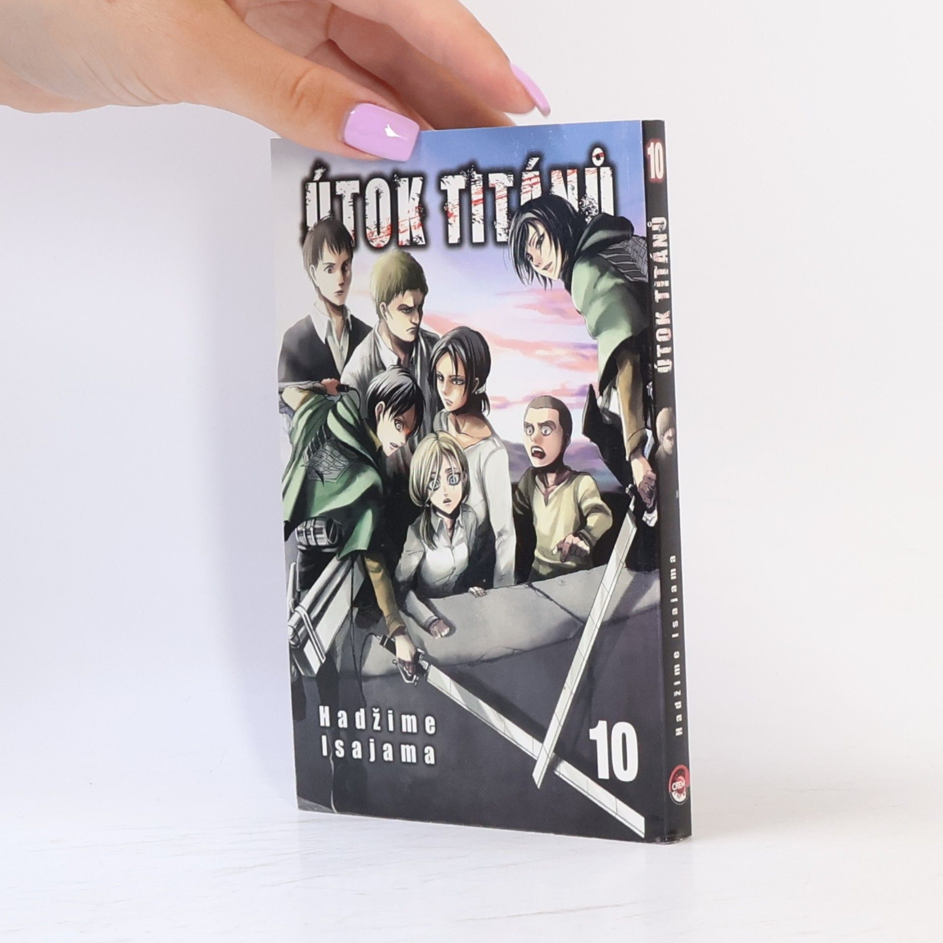Hajime Isayama Útok titánů. 10