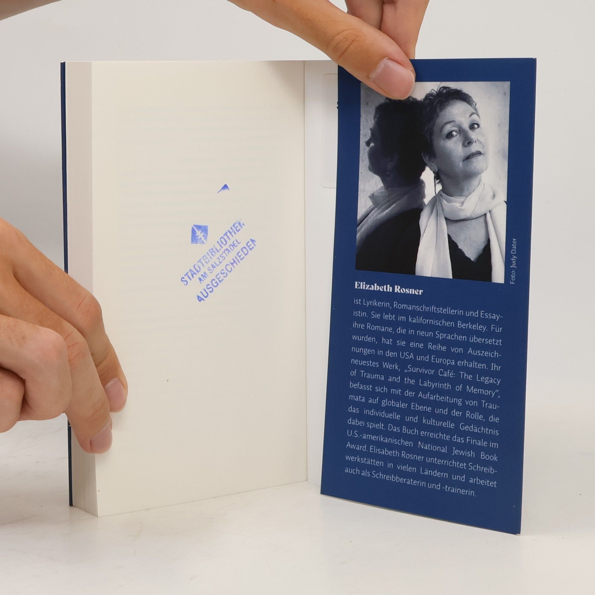 Elizabeth Rosner Der Blaue Akt