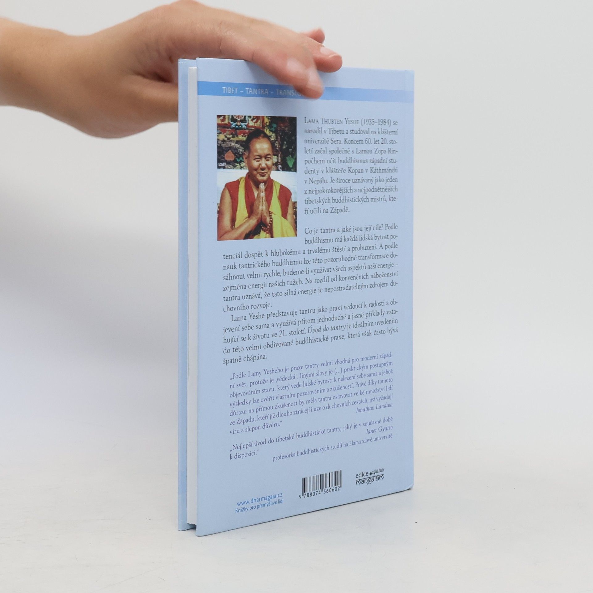 Lama Thubten Yeshe Úvod do tantry: Transformace touhy