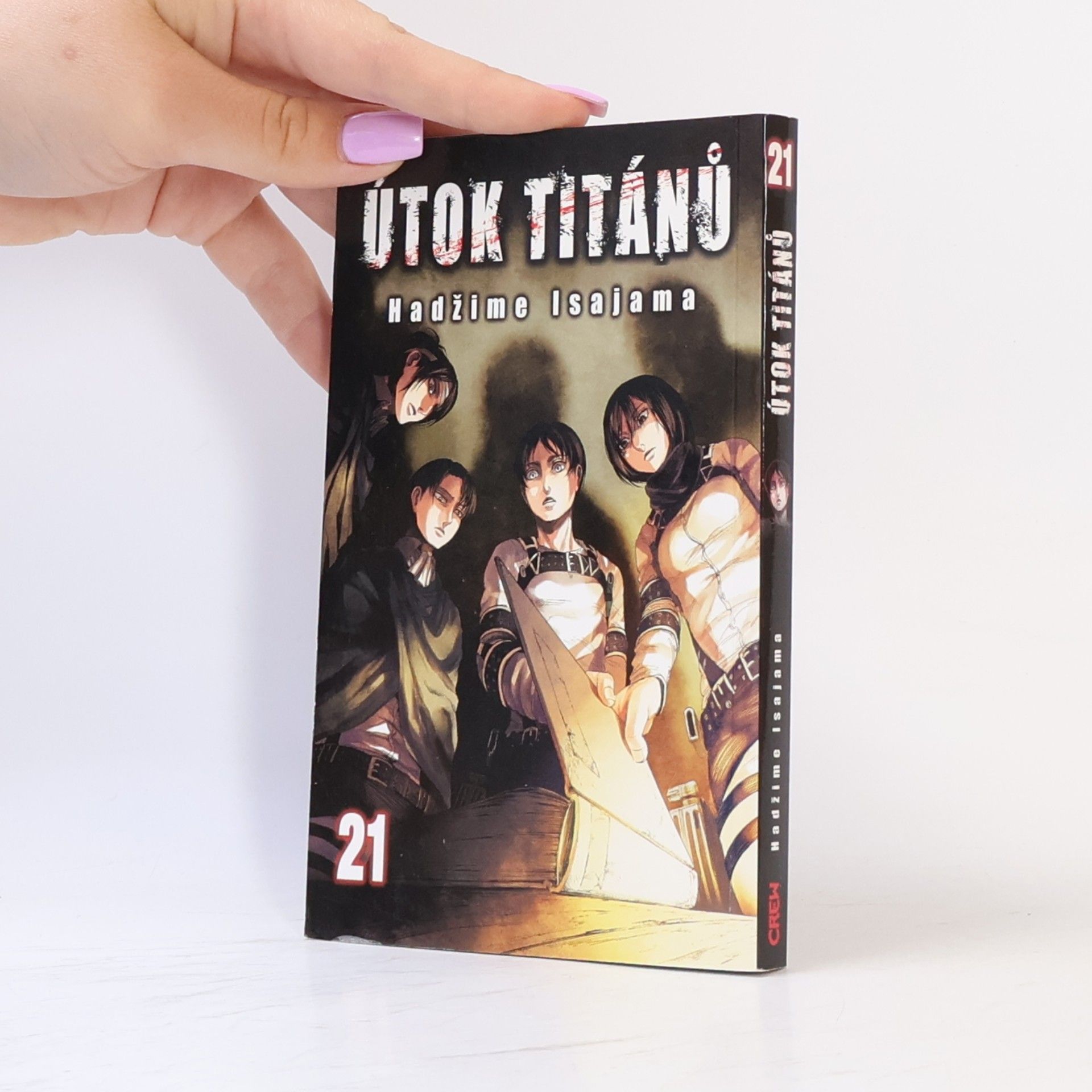 Hajime Isayama Útok titánů 21