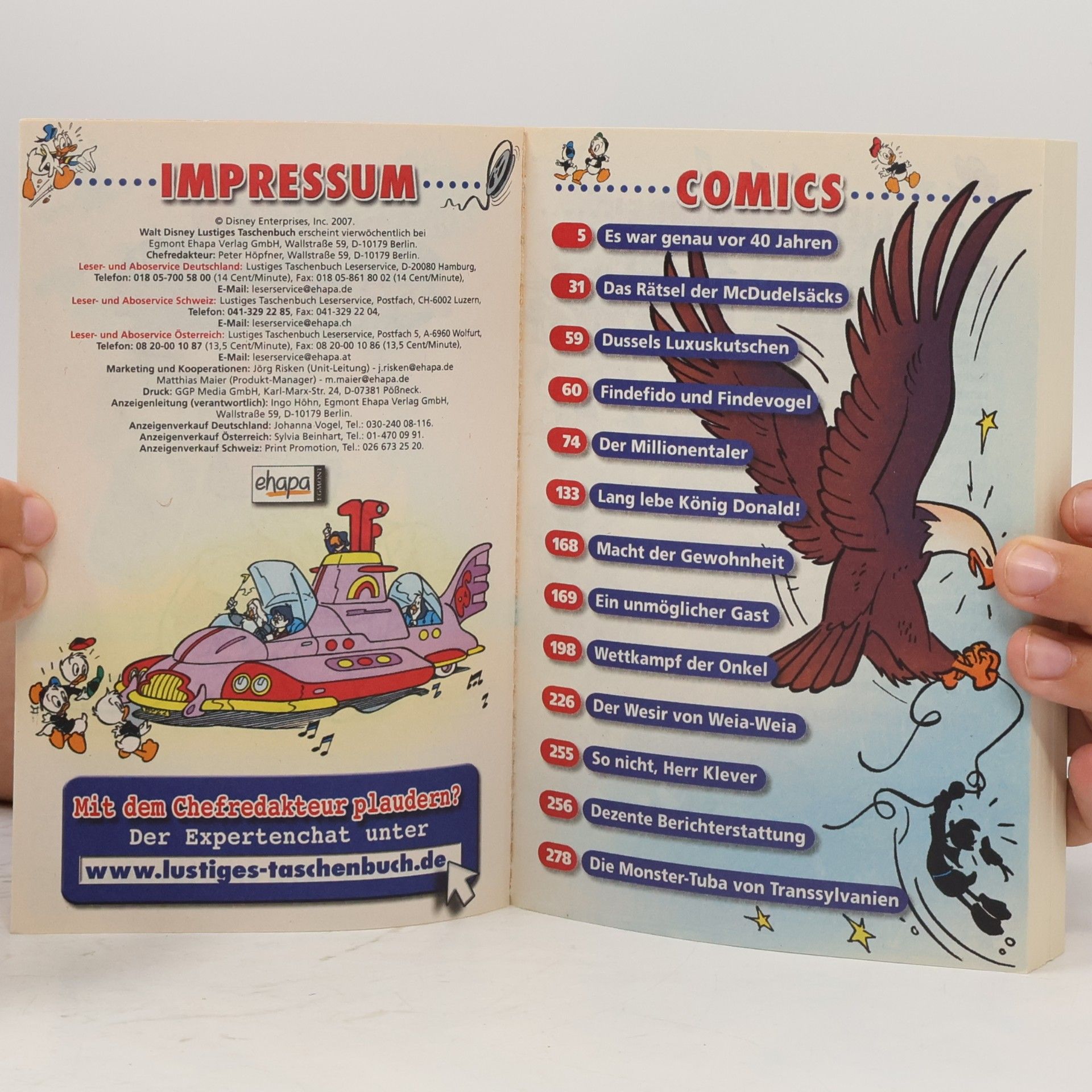 Walt Disney 40 Jahre Lustiges Taschenbuch, 369