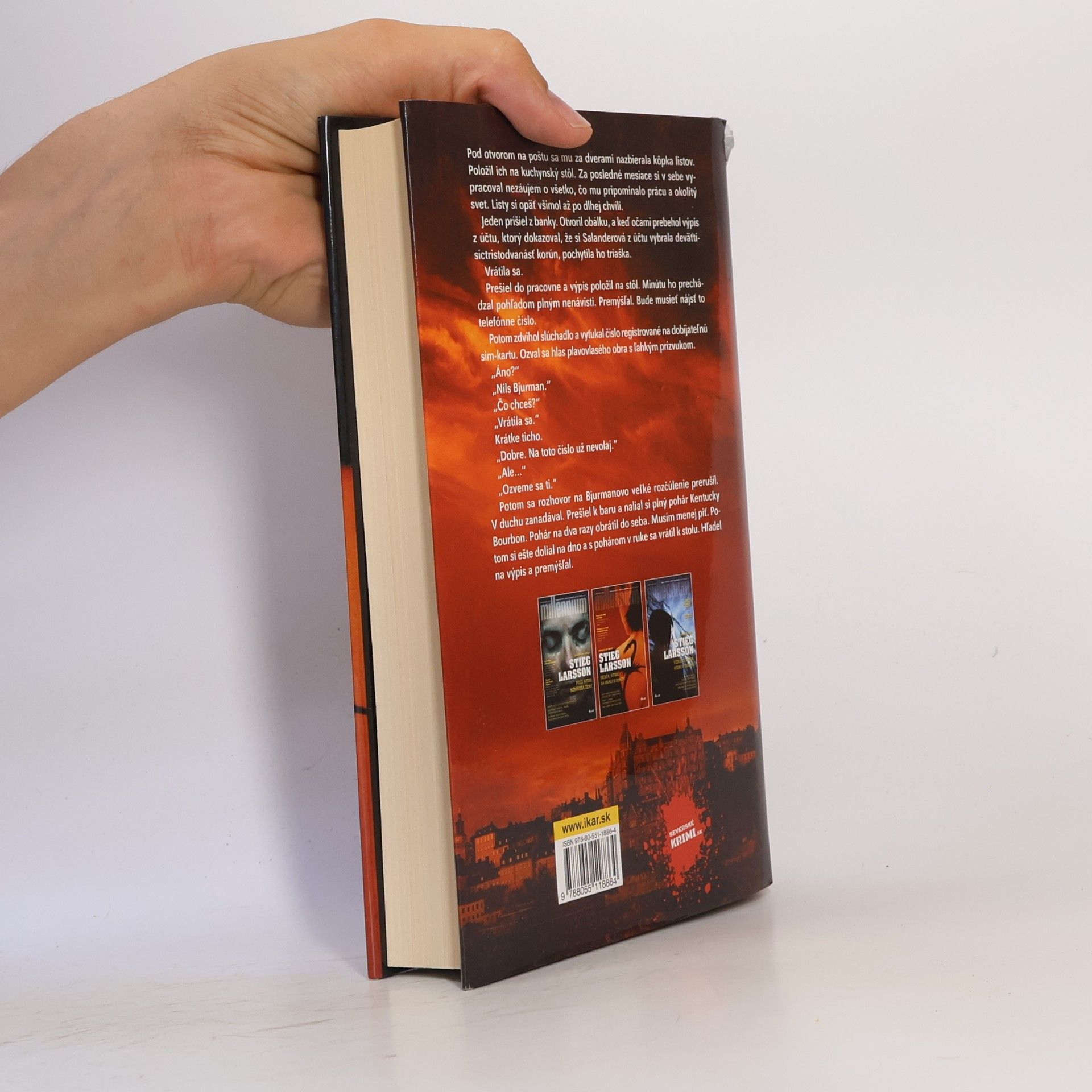 Stieg Larsson Dievča, ktoré sa hralo s ohňom
