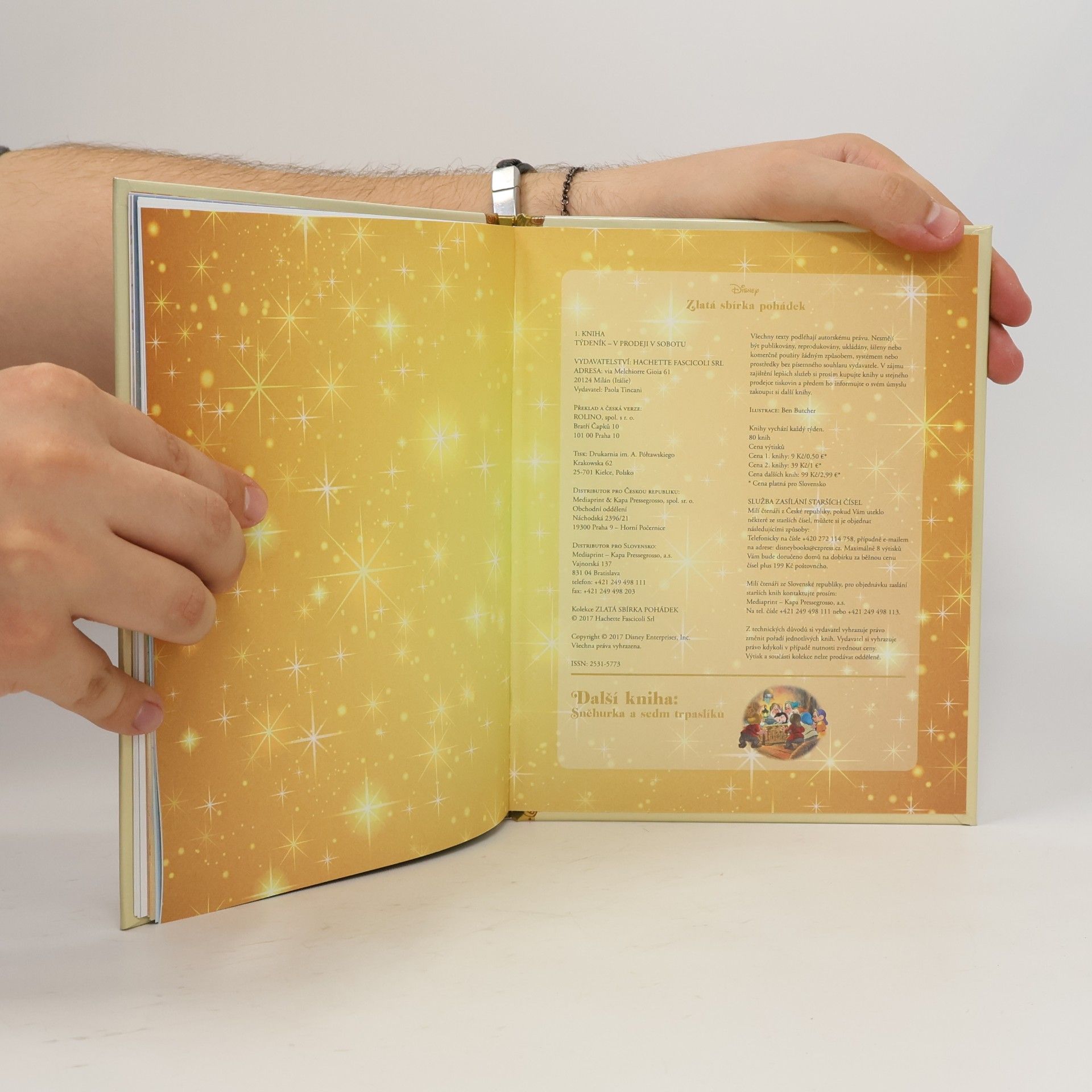 Hachette Walt Disney Cinema Zlatá sbírka pohádek 1. Lví král
