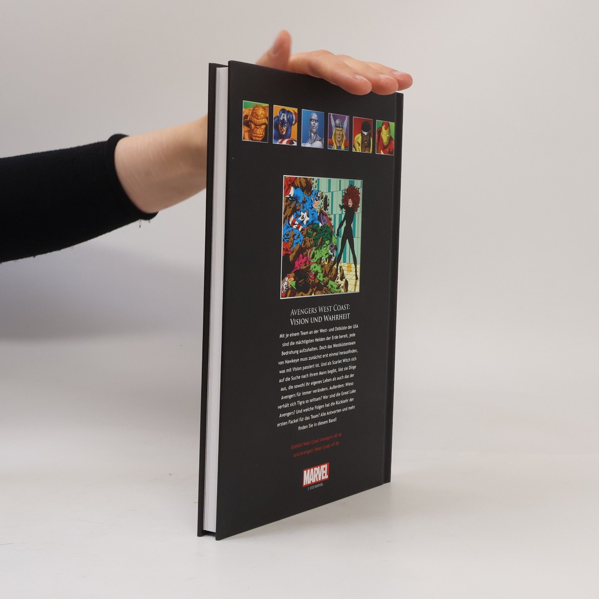 John Byrne Die offizielle Marvel-Comic-Sammlung 213: Avengers West Coast: Vision und Wahrheit