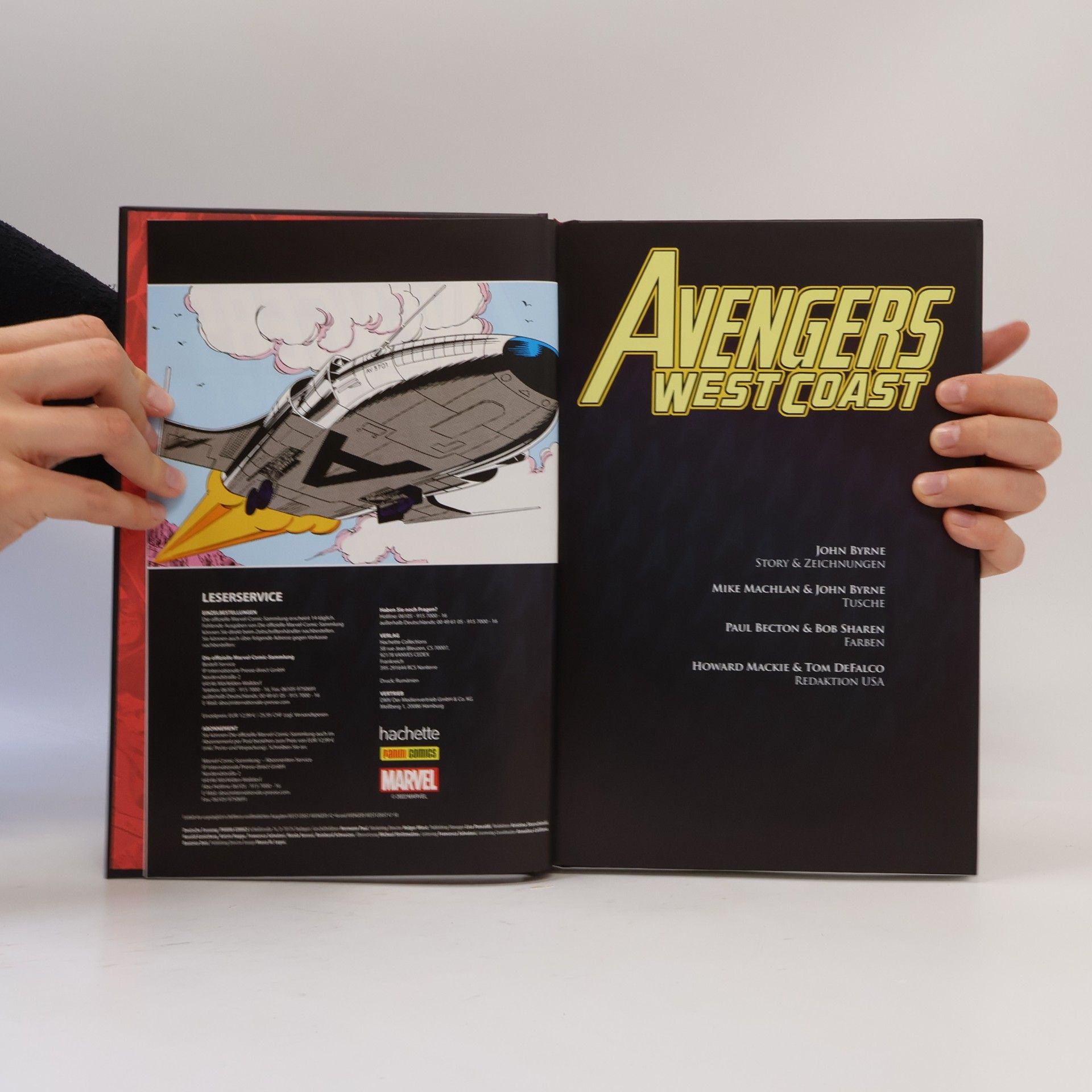 John Byrne Die offizielle Marvel-Comic-Sammlung 213: Avengers West Coast: Vision und Wahrheit