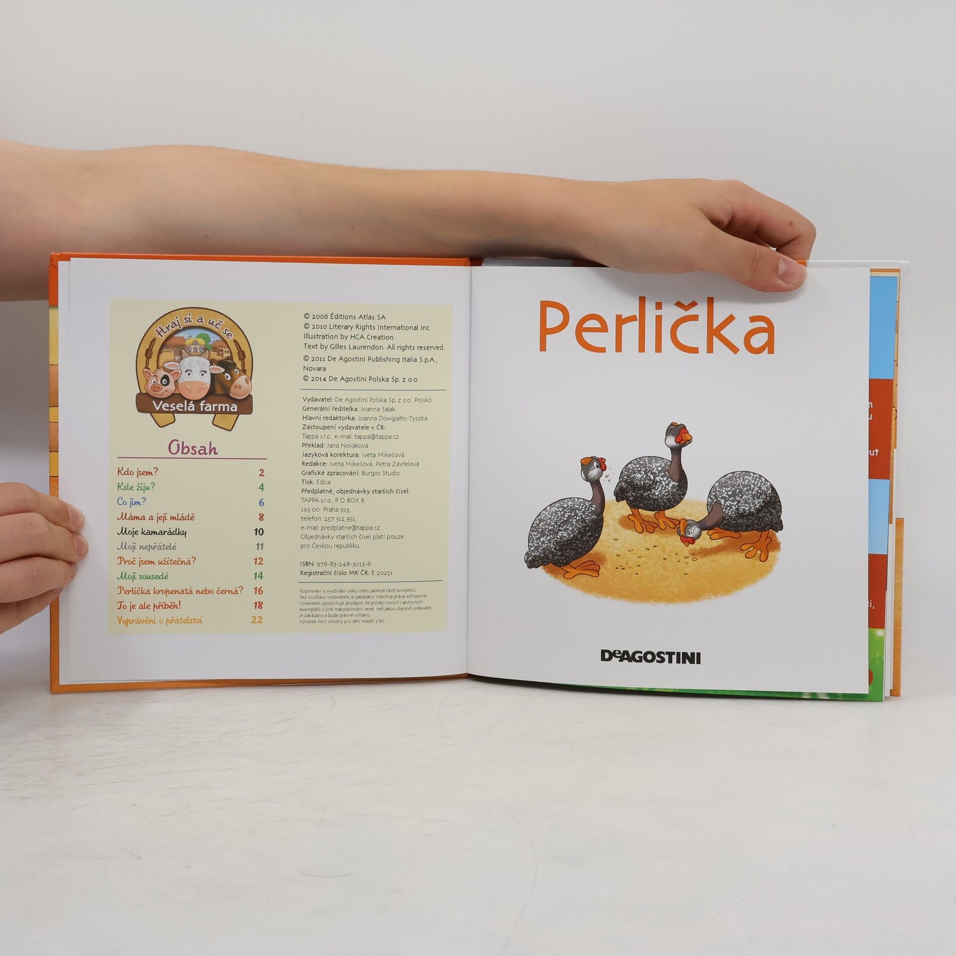 Amelia Bruni Na dvorku 55. Perlička