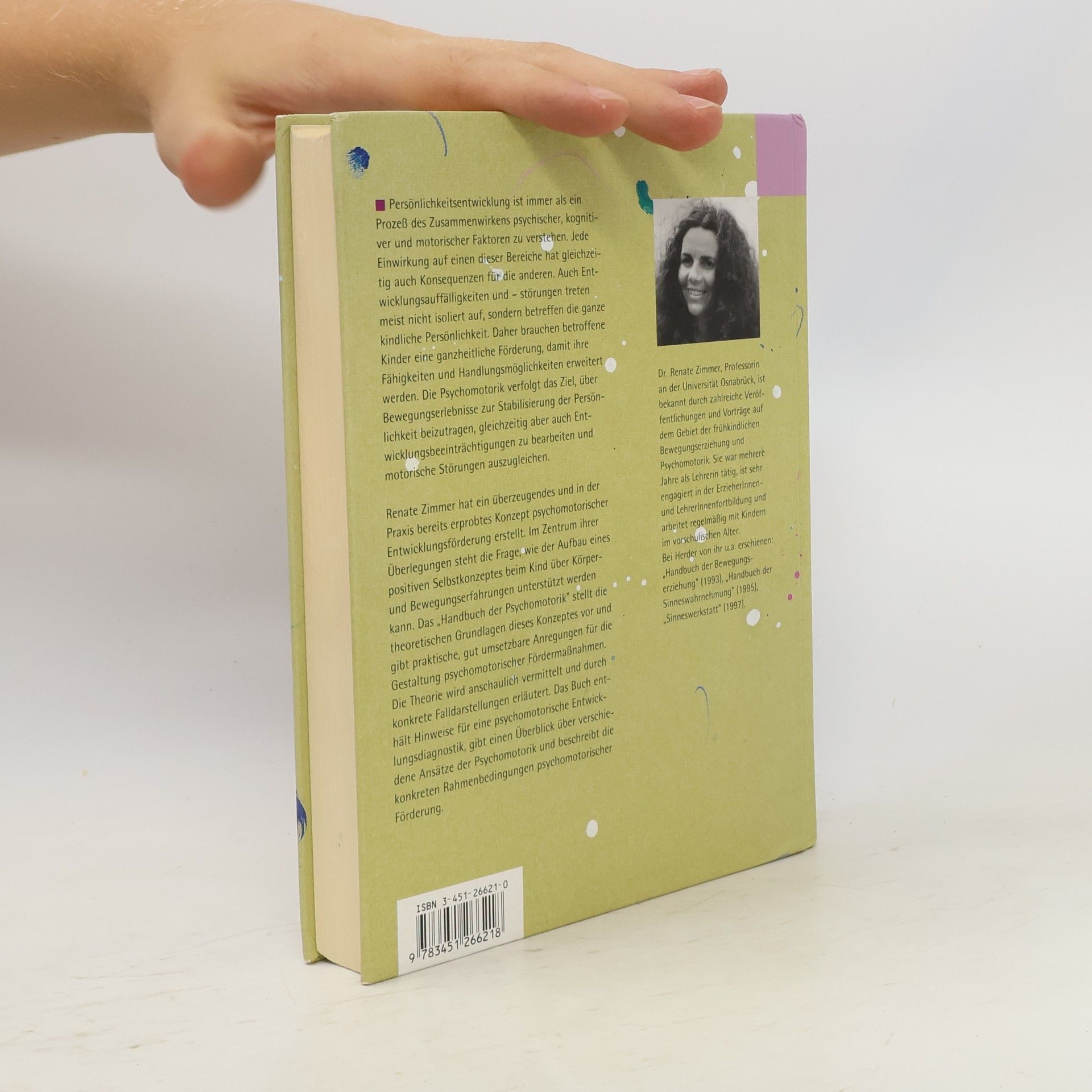 Renate Zimmer Handbuch der Psychomotorik