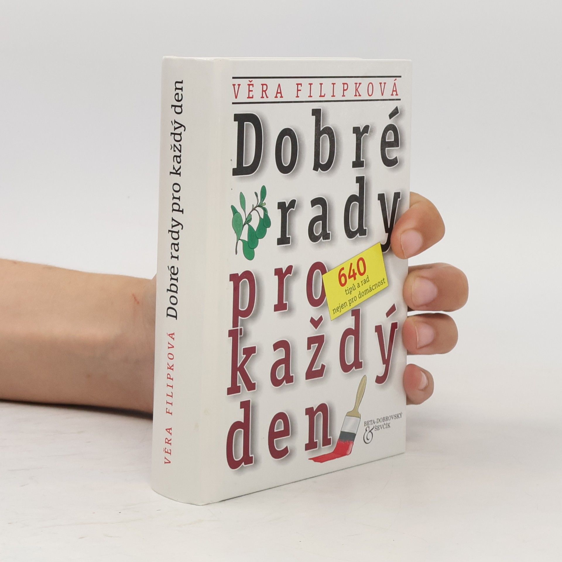 Věra Filipková Dobré rady pro každý den: 640 tipů a rad nejen pro domácnost