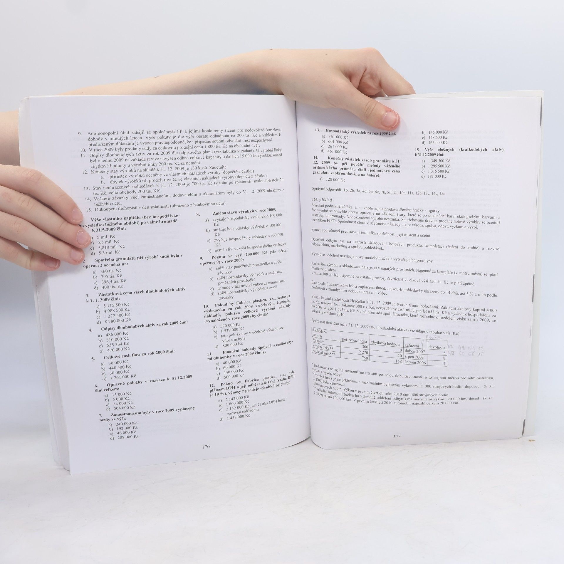 Collectif d'auteurs Závěrečné testy z účetnictví I. : (soubor variant)