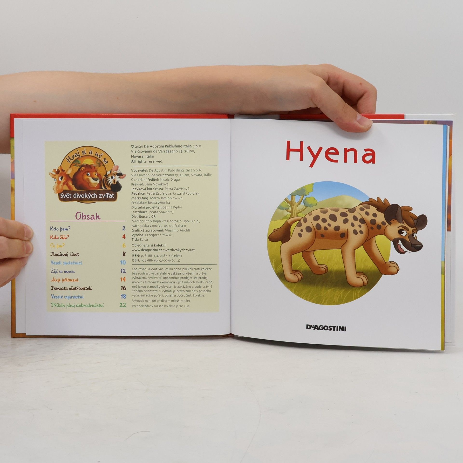 kolektiv Bydlím v savaně 11. Hyena
