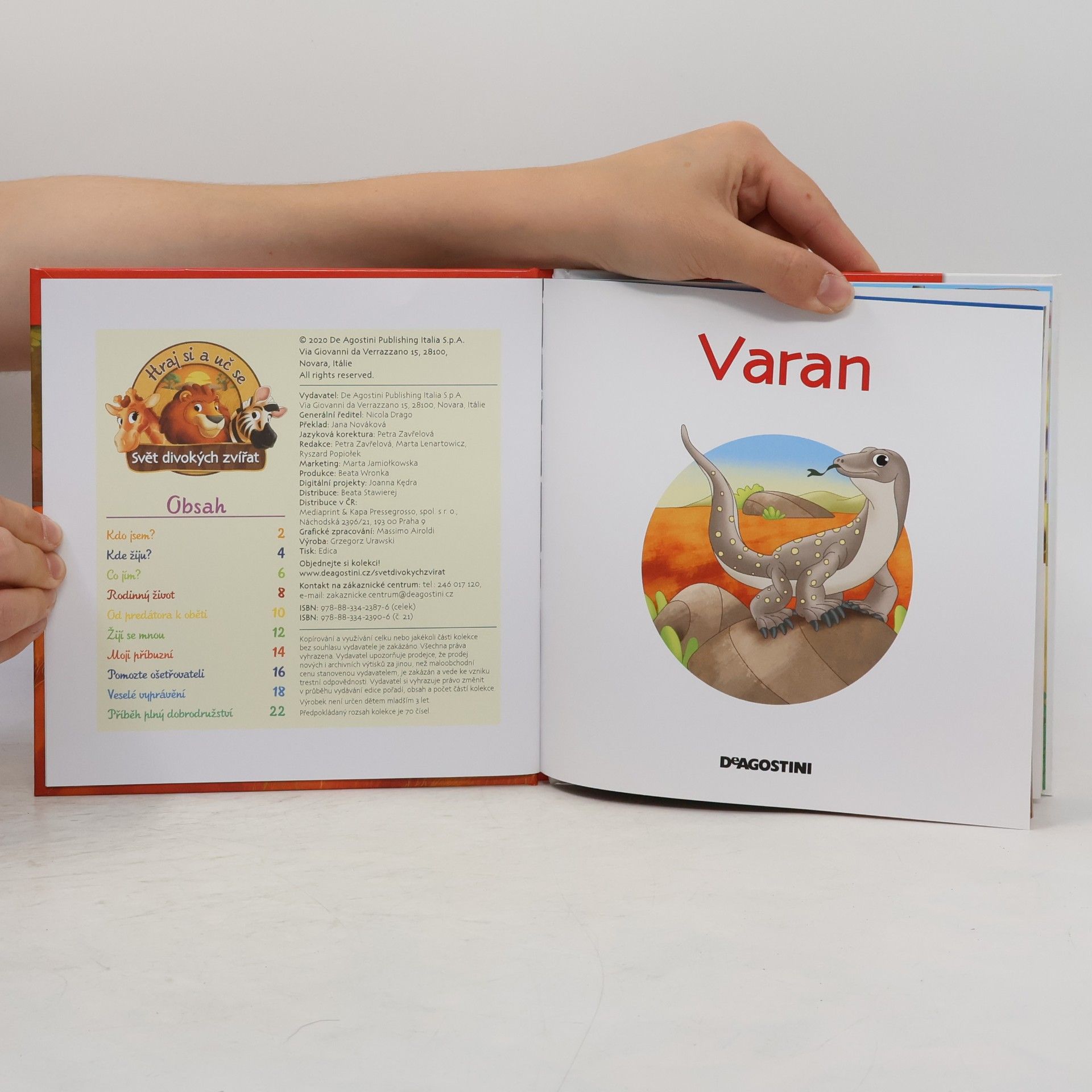 Autorenkollektiv Bydlím v savaně 21. Varan