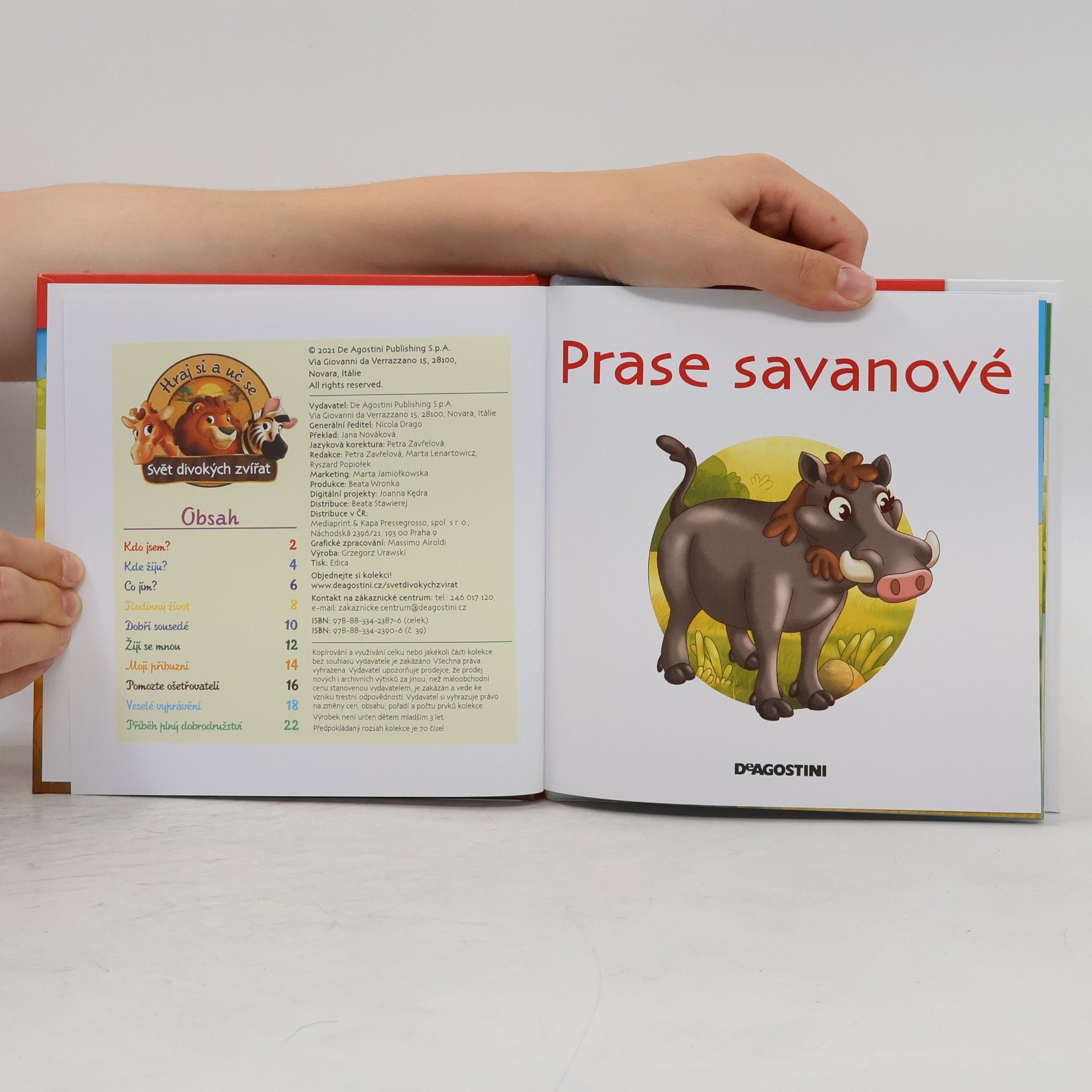 Autores varios Bydlím v savaně 39. Prase savanové