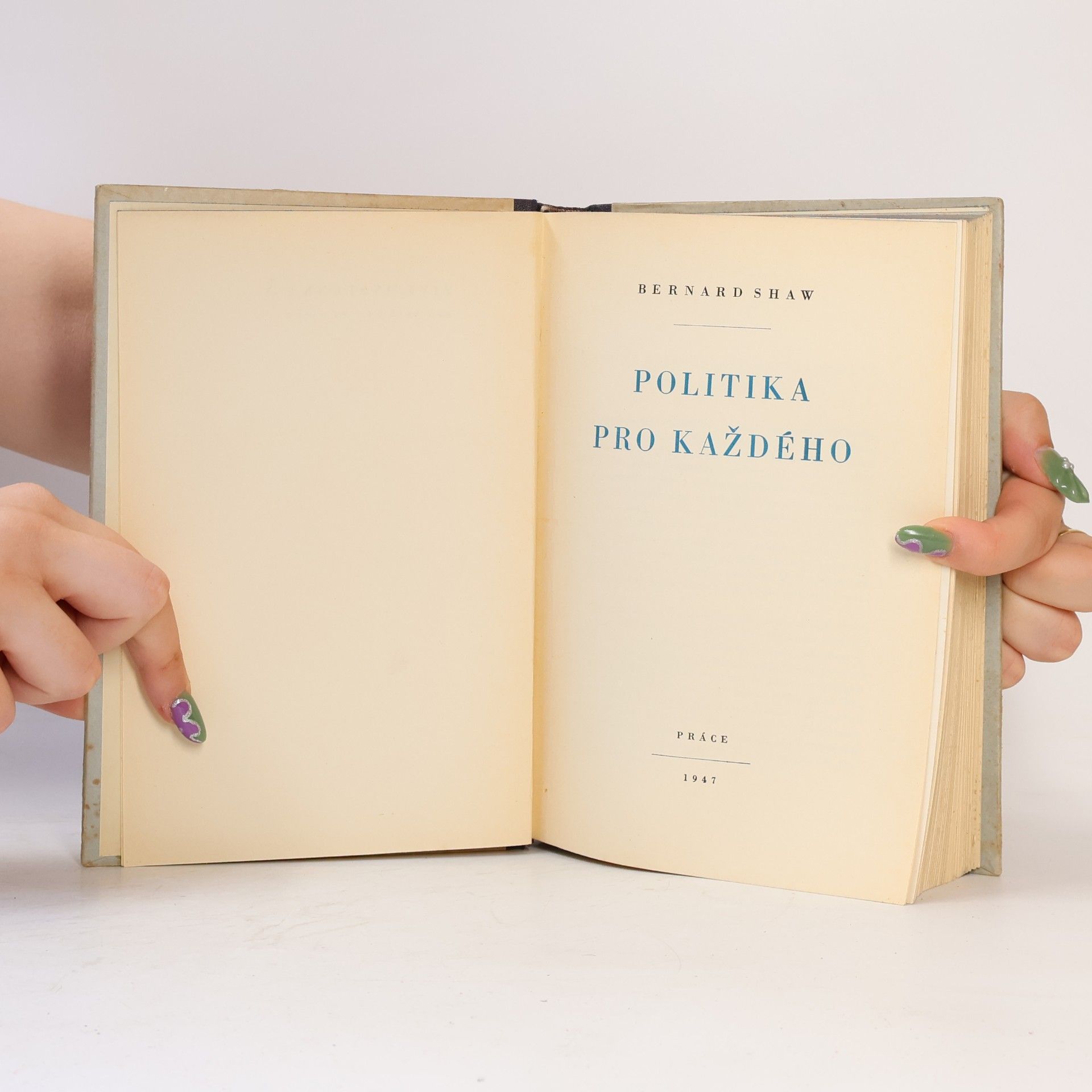 Bernard Shaw Politika pro každého