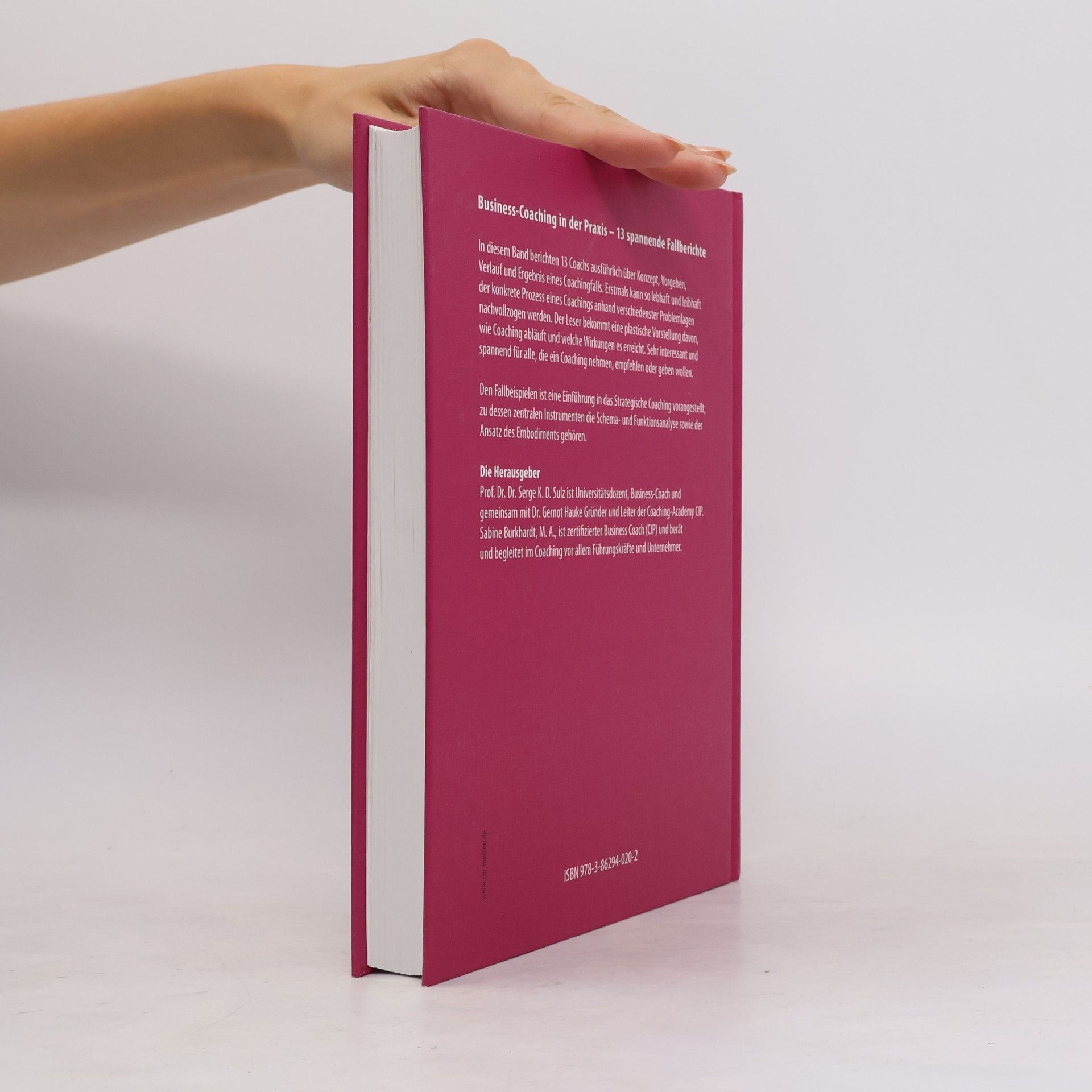 Serge K. D. Sulz Das Coaching-Fallbuch