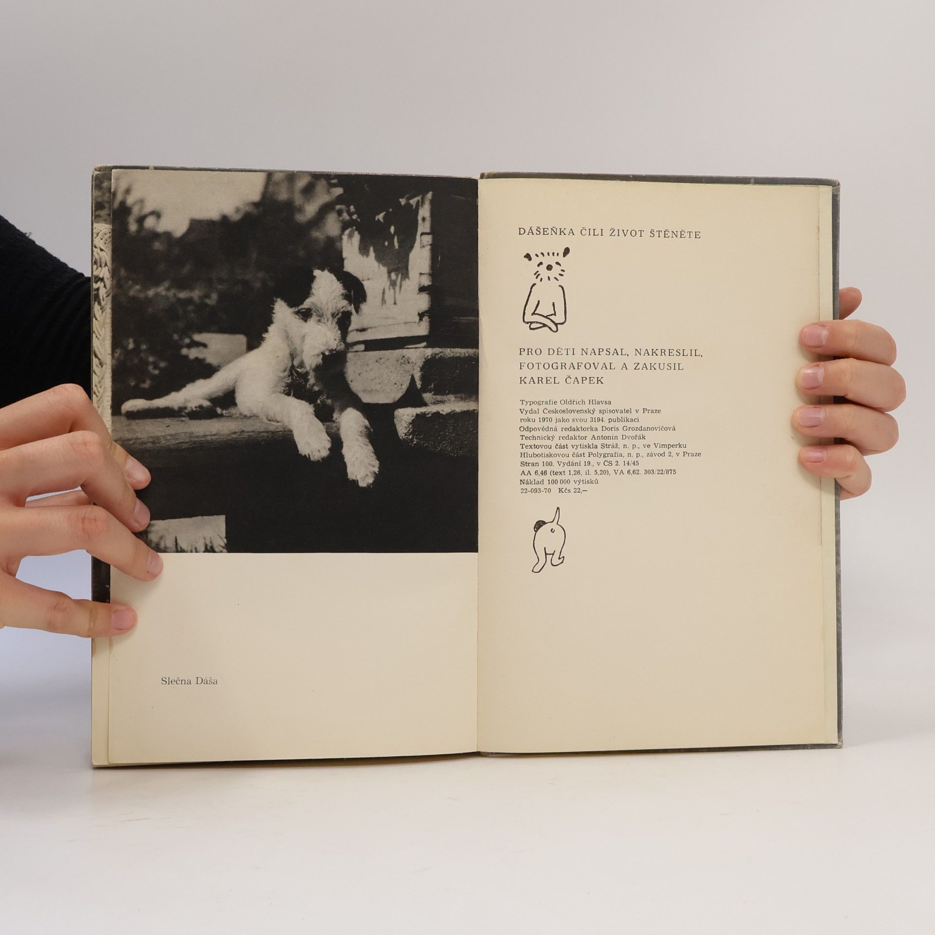 Karel Čapek Dášeňka čili Život štěněte