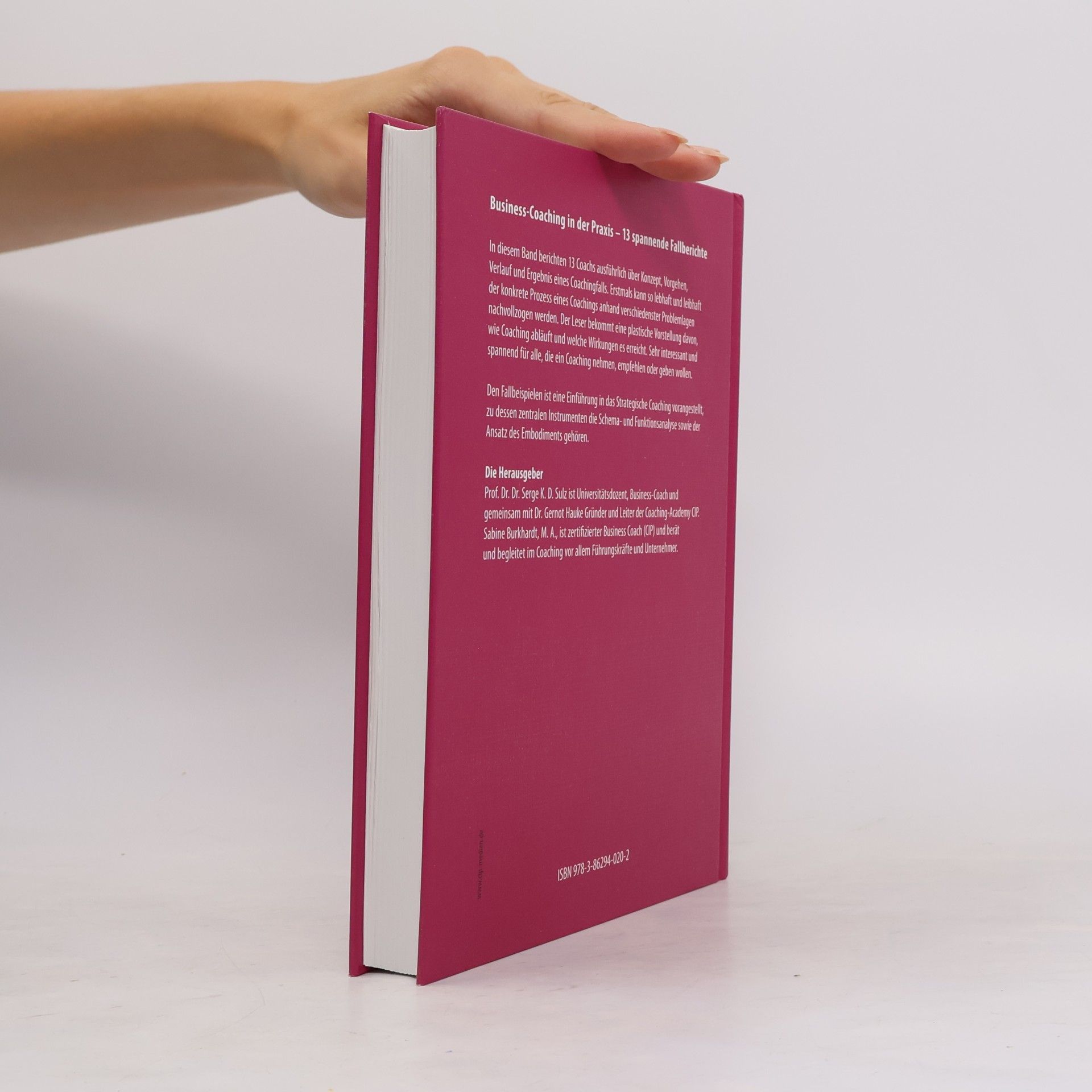 Serge K. D. Sulz Das Coaching-Fallbuch