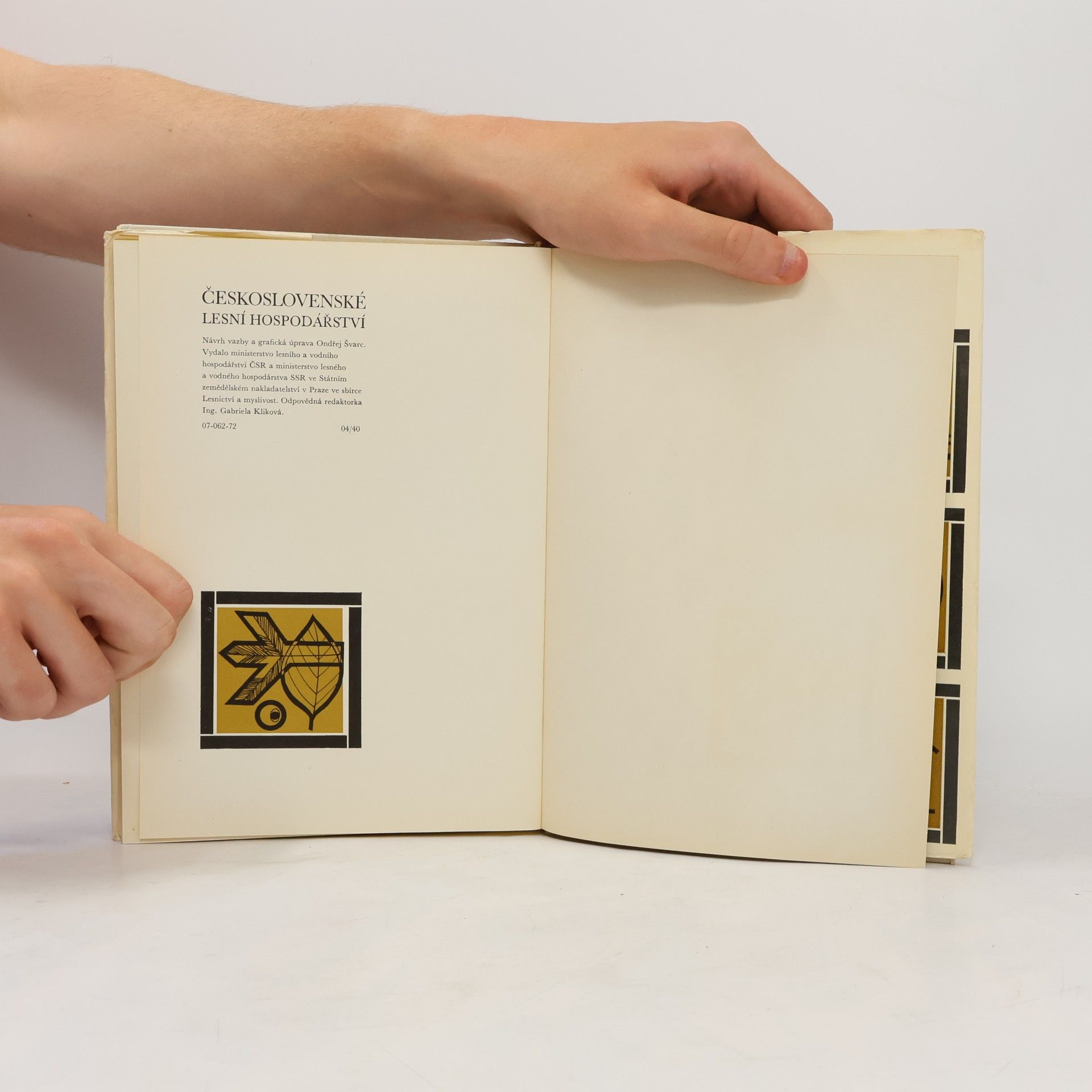 Various authors Československé lesní hospodářství