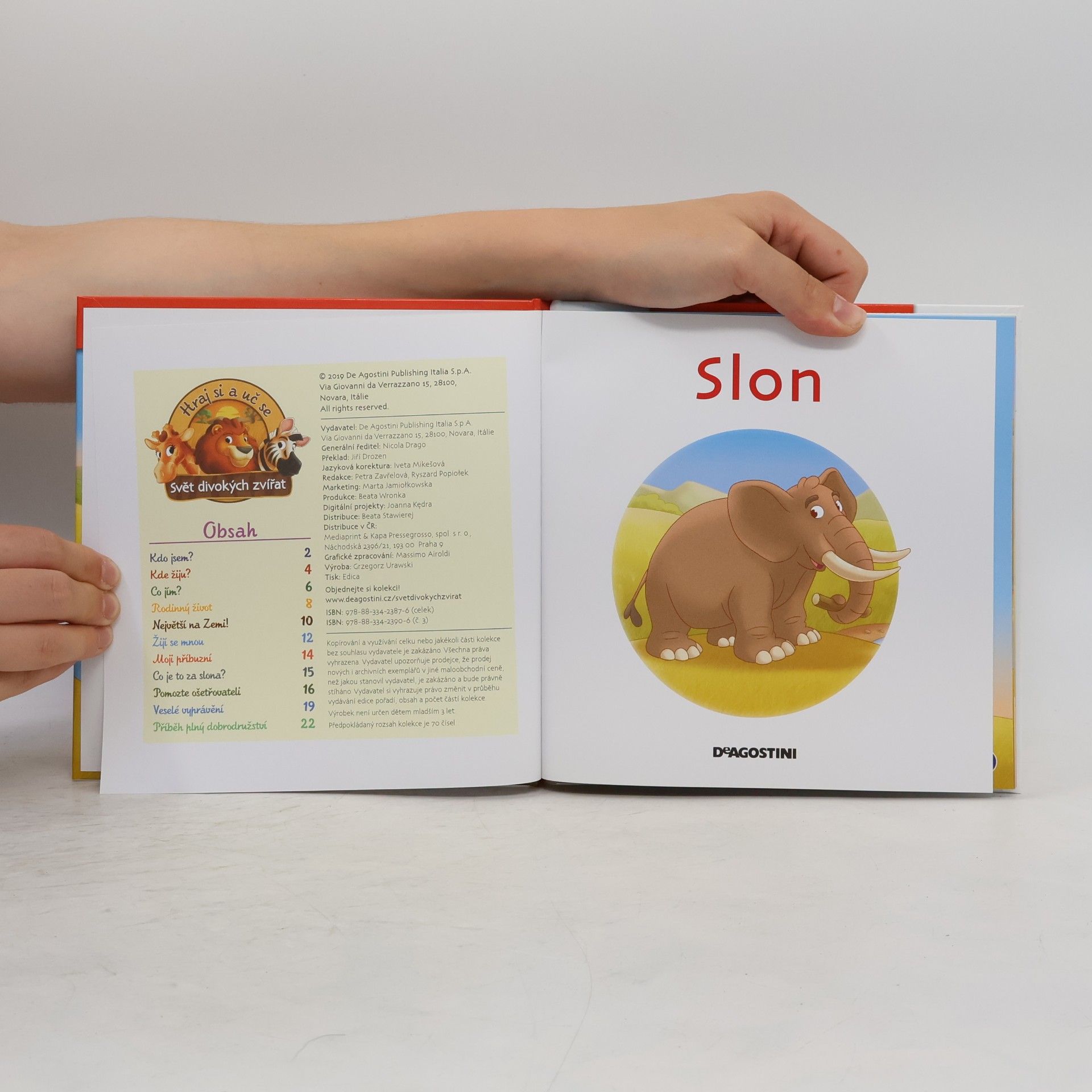 Various authors Bydlím v savaně 3. Slon