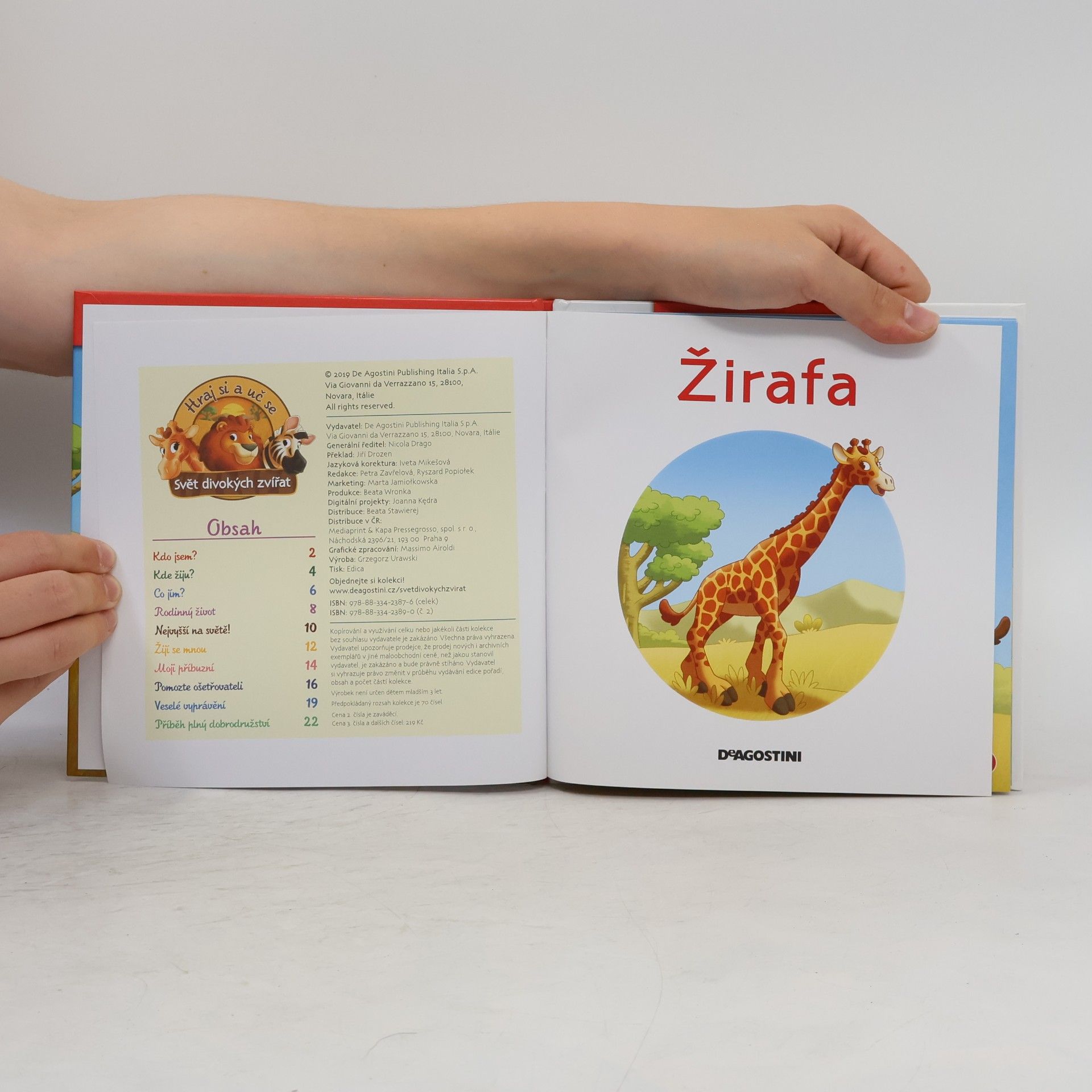 Jiří Drozen Bydlím v savaně 2. Žirafa