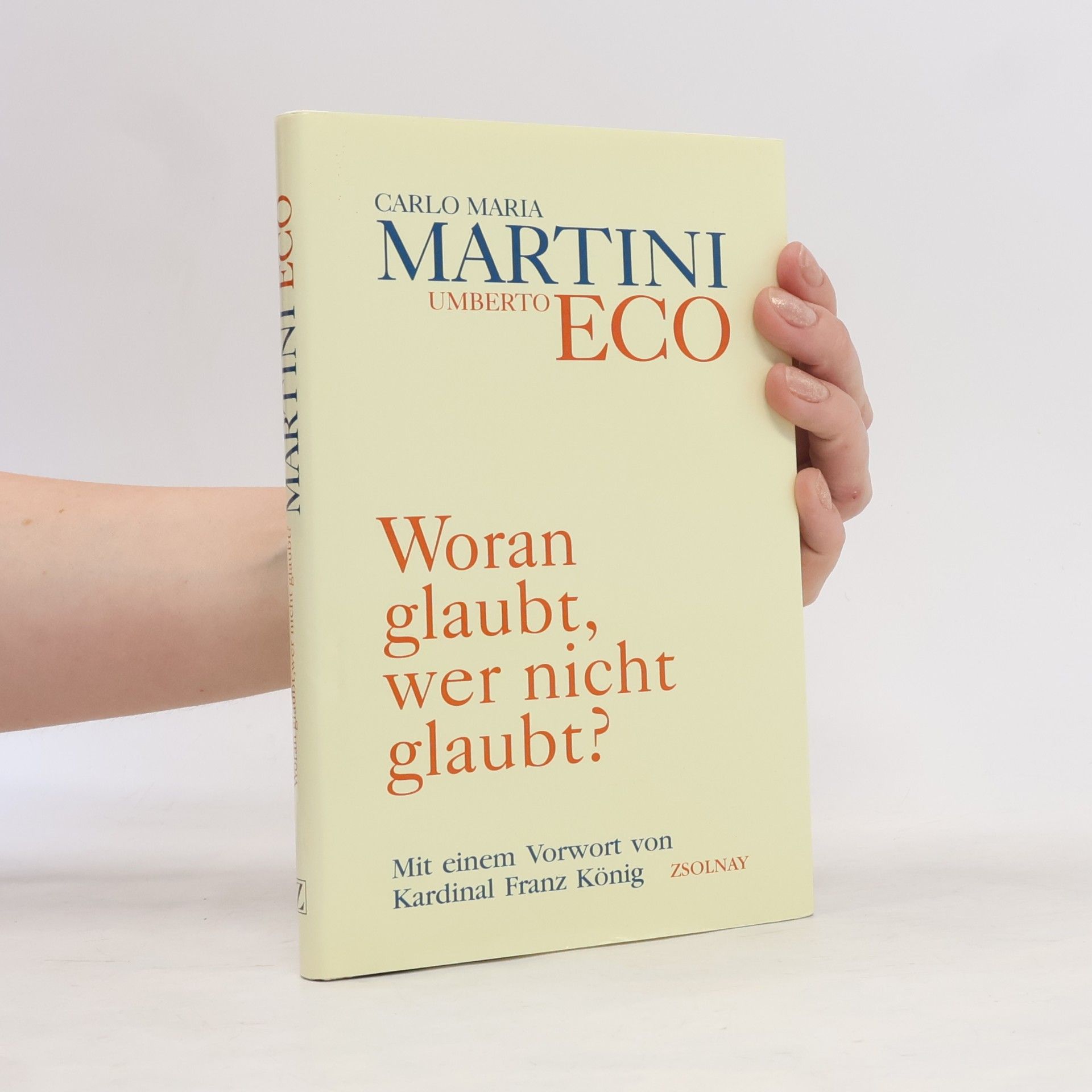 Carlo Maria Martini Woran glaubt, wer nicht glaubt?