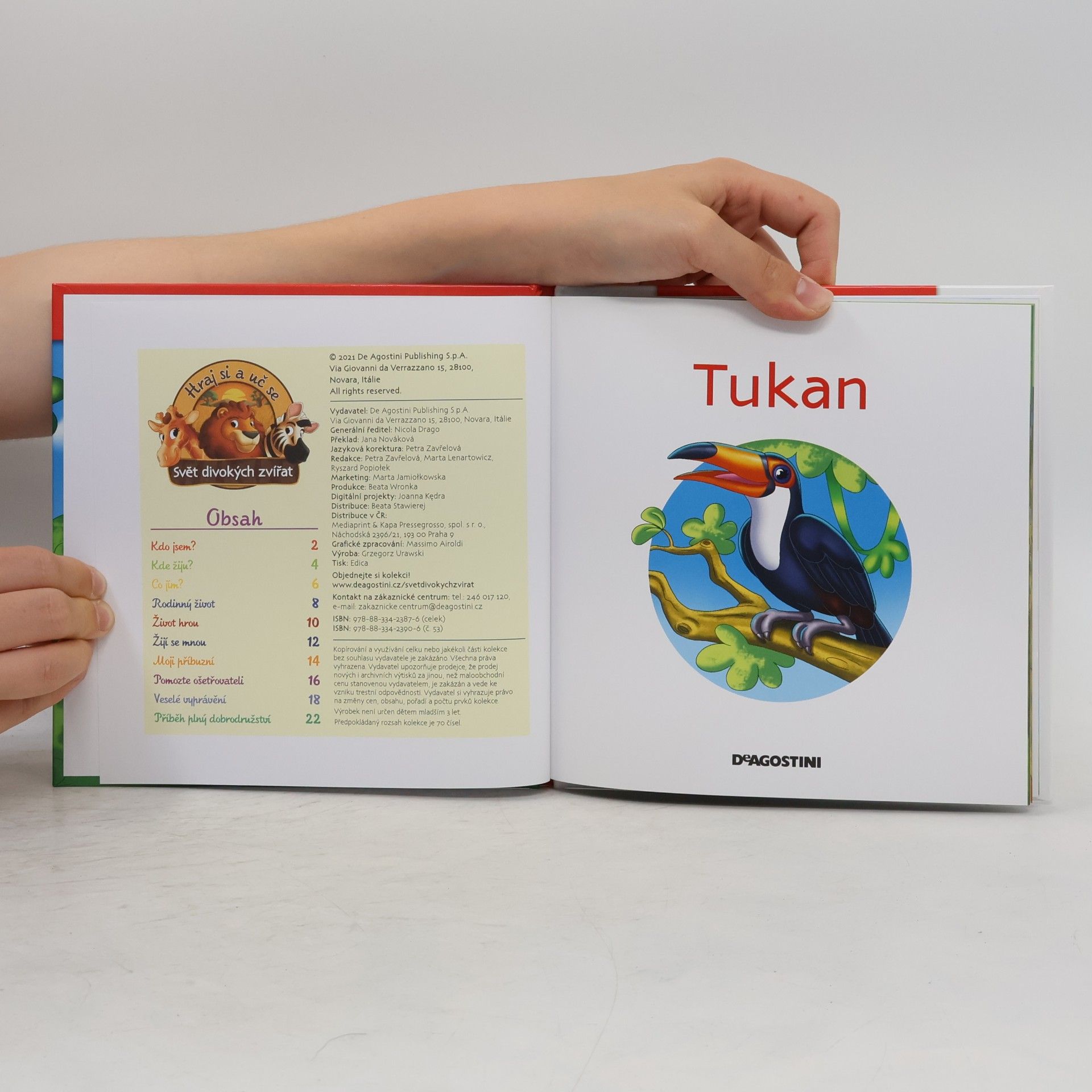 Collectif d'auteurs Bydlím v savaně 53. Tukan