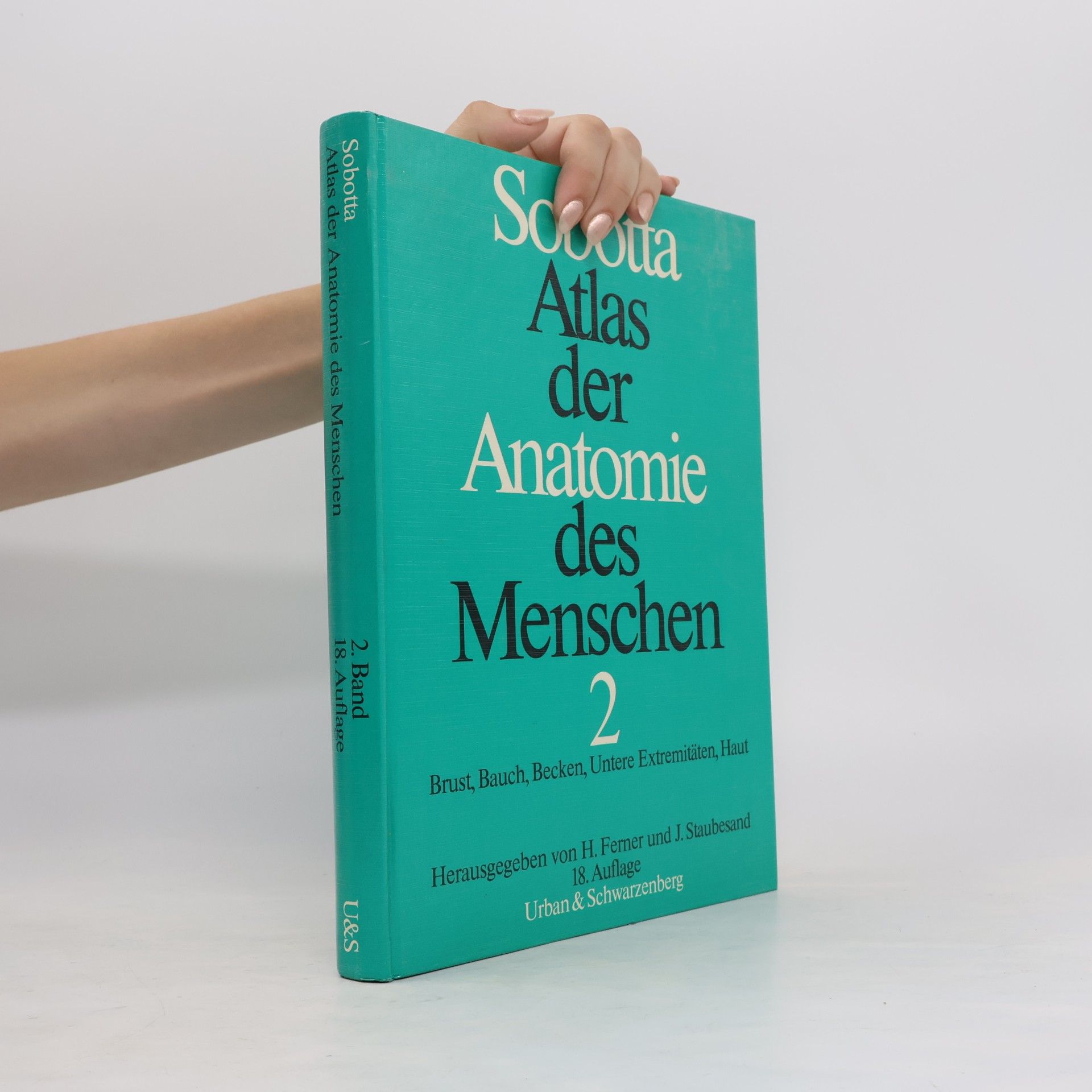 Johannes Sobotta Atlas der Anatomie des Menschen 2