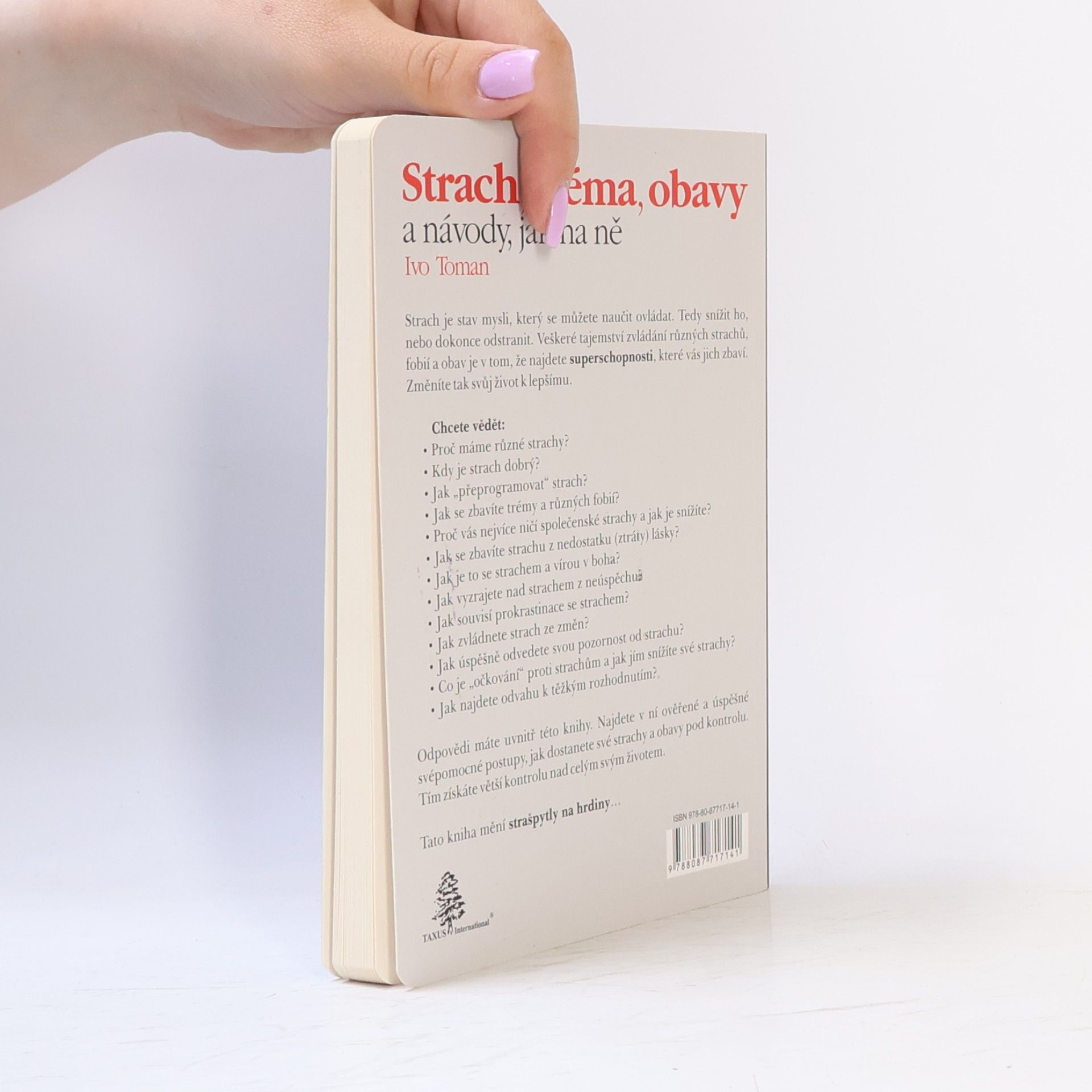 Ivo Toman Strach, tréma, obavy a návody, jak na ně
