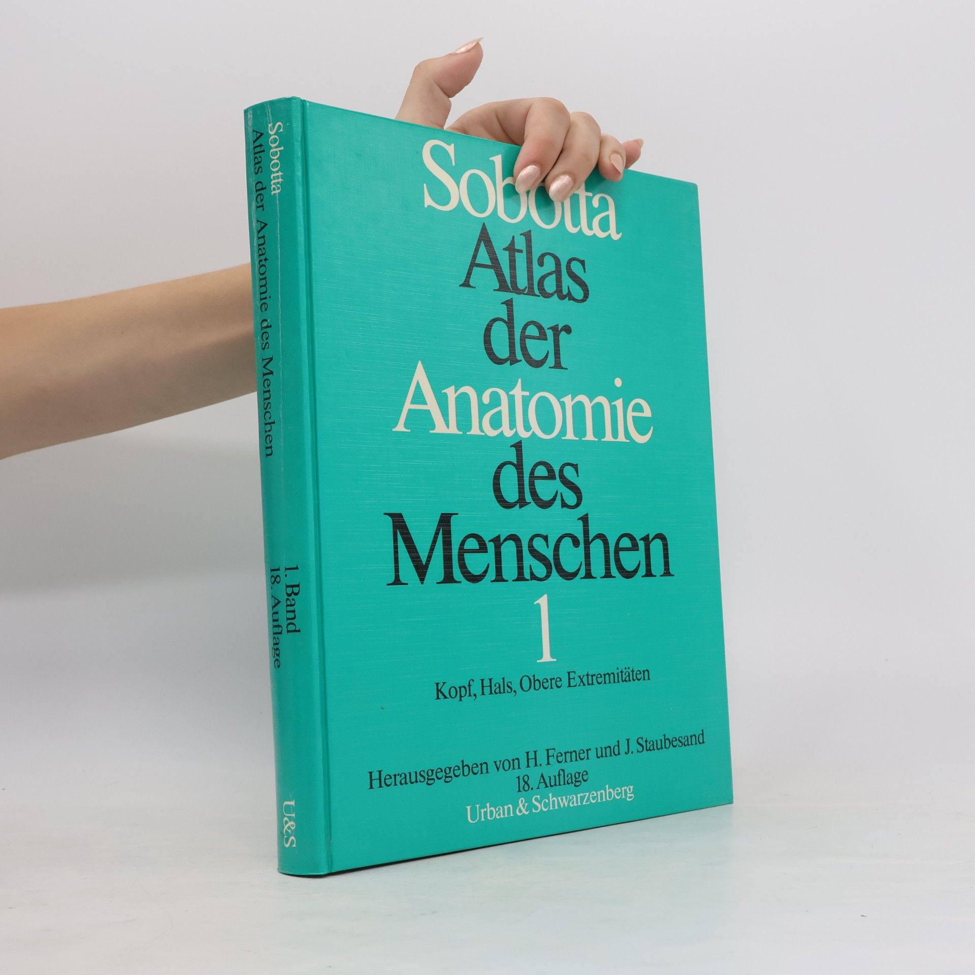 Johannes Sobotta Atlas der Anatomie des Menschen 1