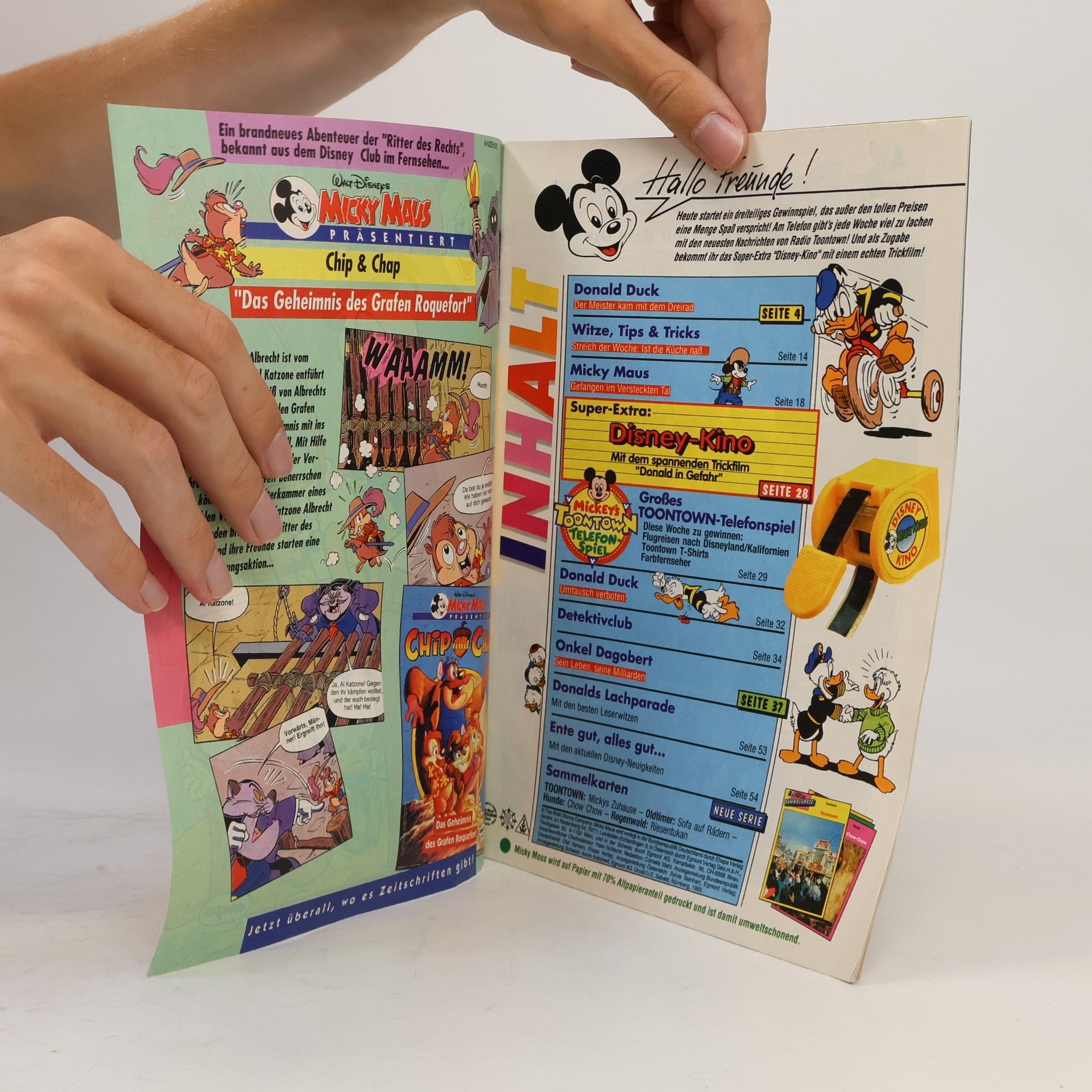 Collectif d'auteurs Micky Maus 37/1993